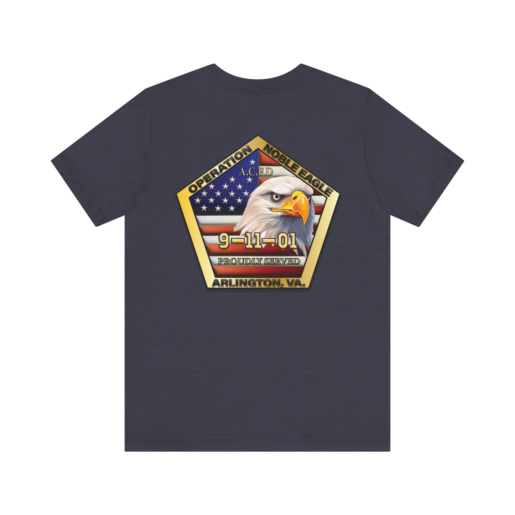 Older Arlington Patch/Noble Eagle - Bella+Canvas Soft Unisex Tee