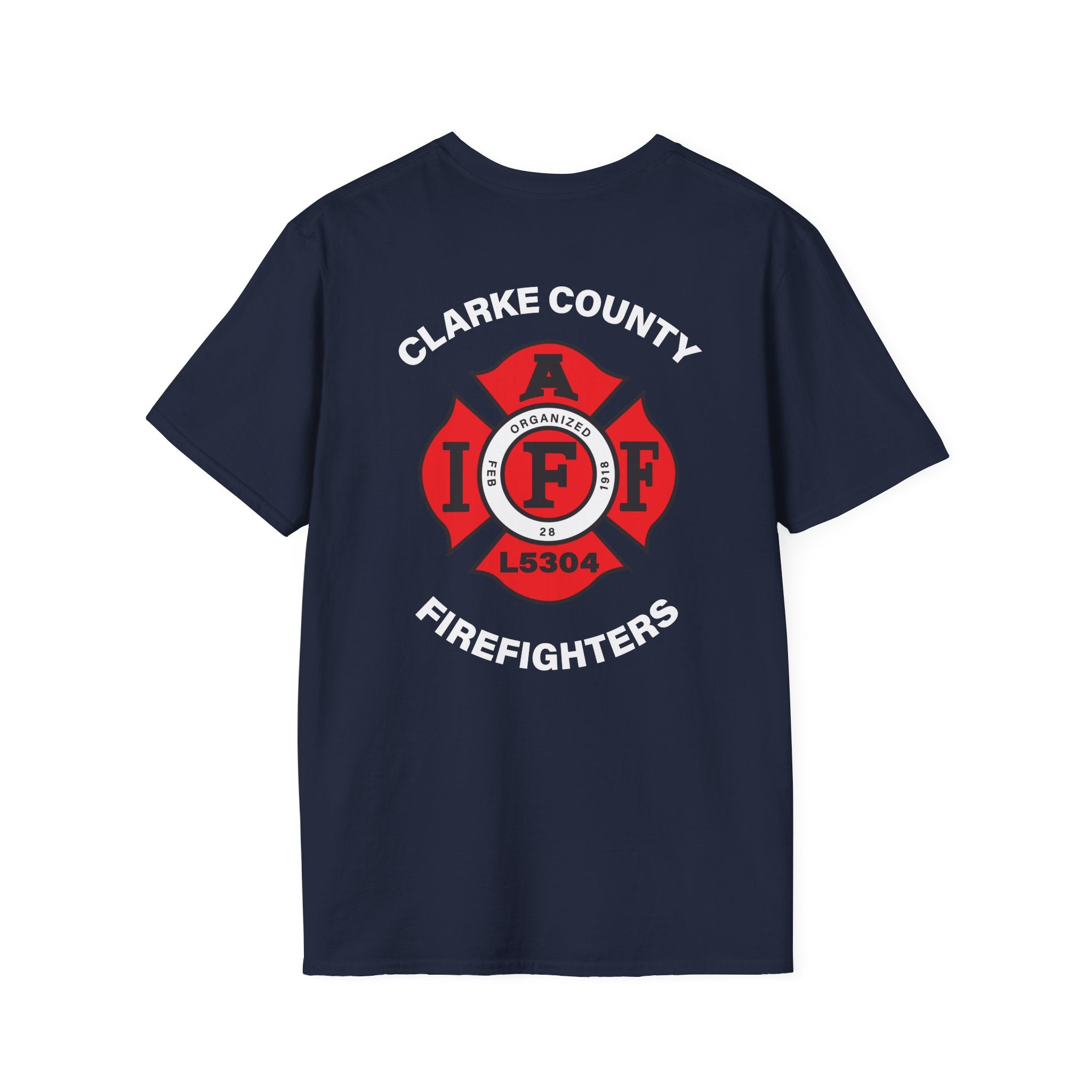 Clarke County Local 5304 (Portion of Proceeds go to Local 5304) - Gildan Soft Cotton Softstyle T-Shirt