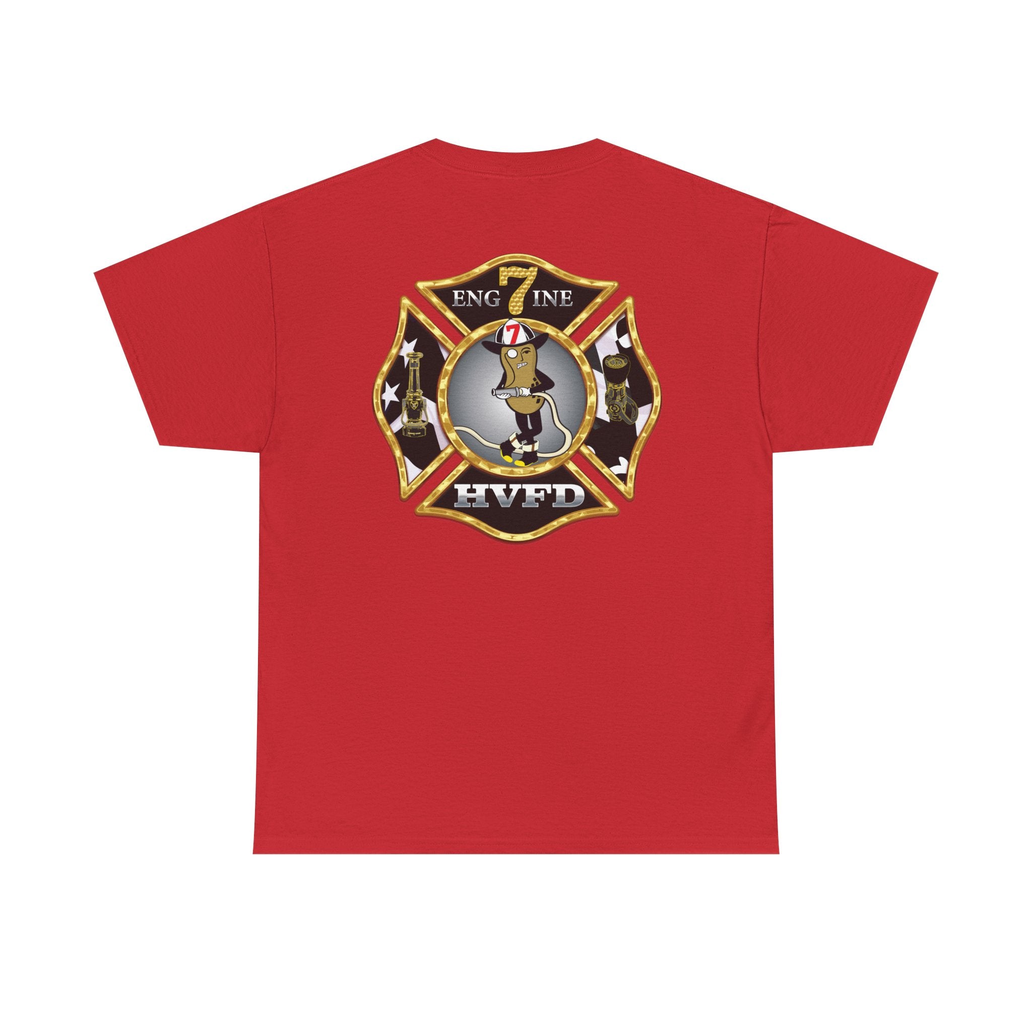 Hollywood MD Vol. Fire Eng7ine - Heavy Cotton Unisex Tee