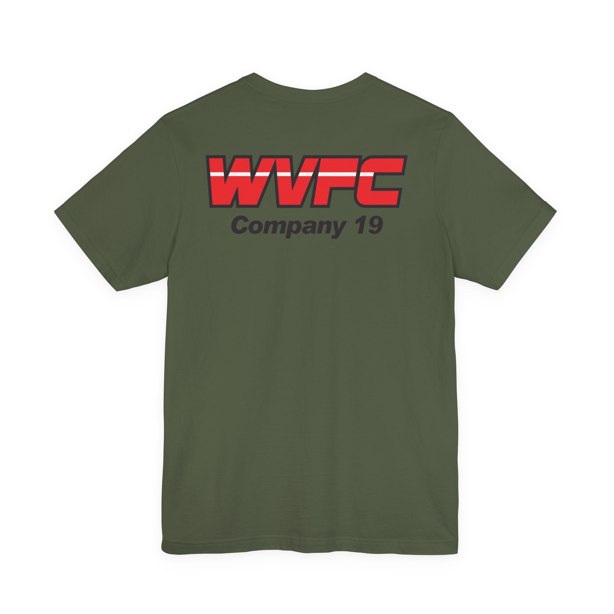 WVFC Goat Logo 2 Version 1 blk - Unisex Jersey Short Sleeve Tee