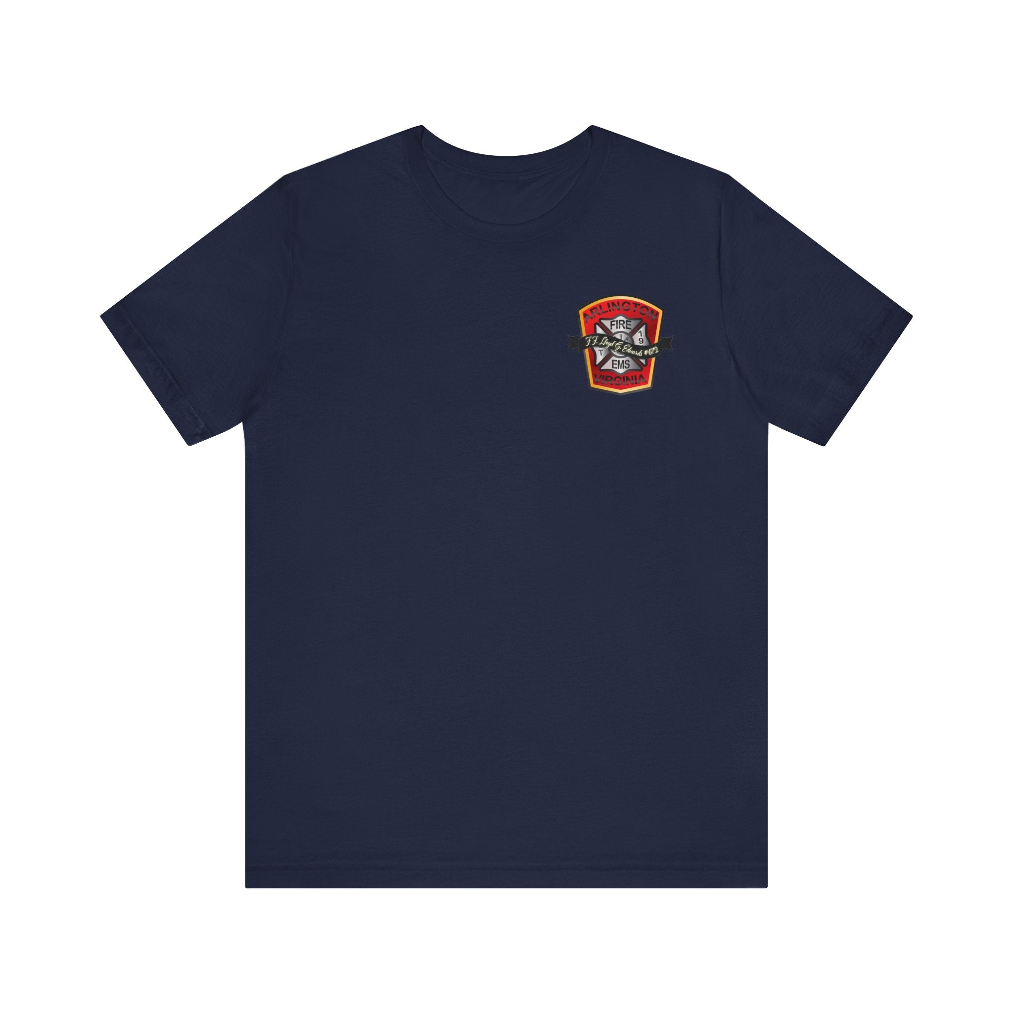Lloyd Edwards Memorial Shirt  (Proceeds $8.49 per shirt  going to Local 2800 Benevolent Fund)- Unisex Jersey Short Sleeve Tee