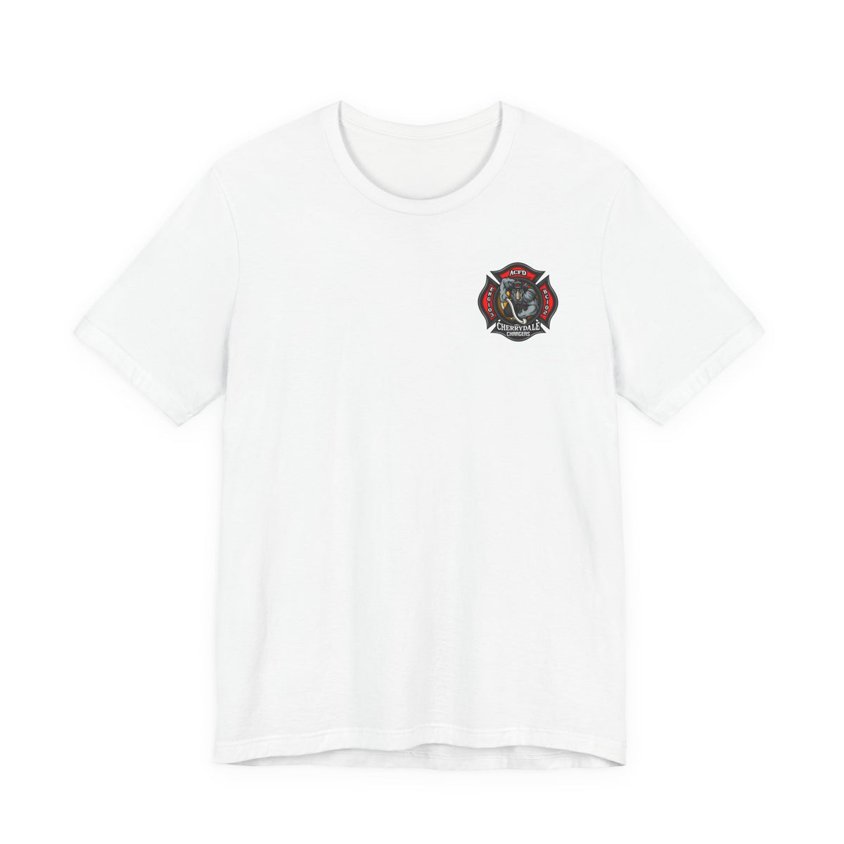 Station 3 Rhino Logo Officer - Bella+Canvas Soft Unisex Tee