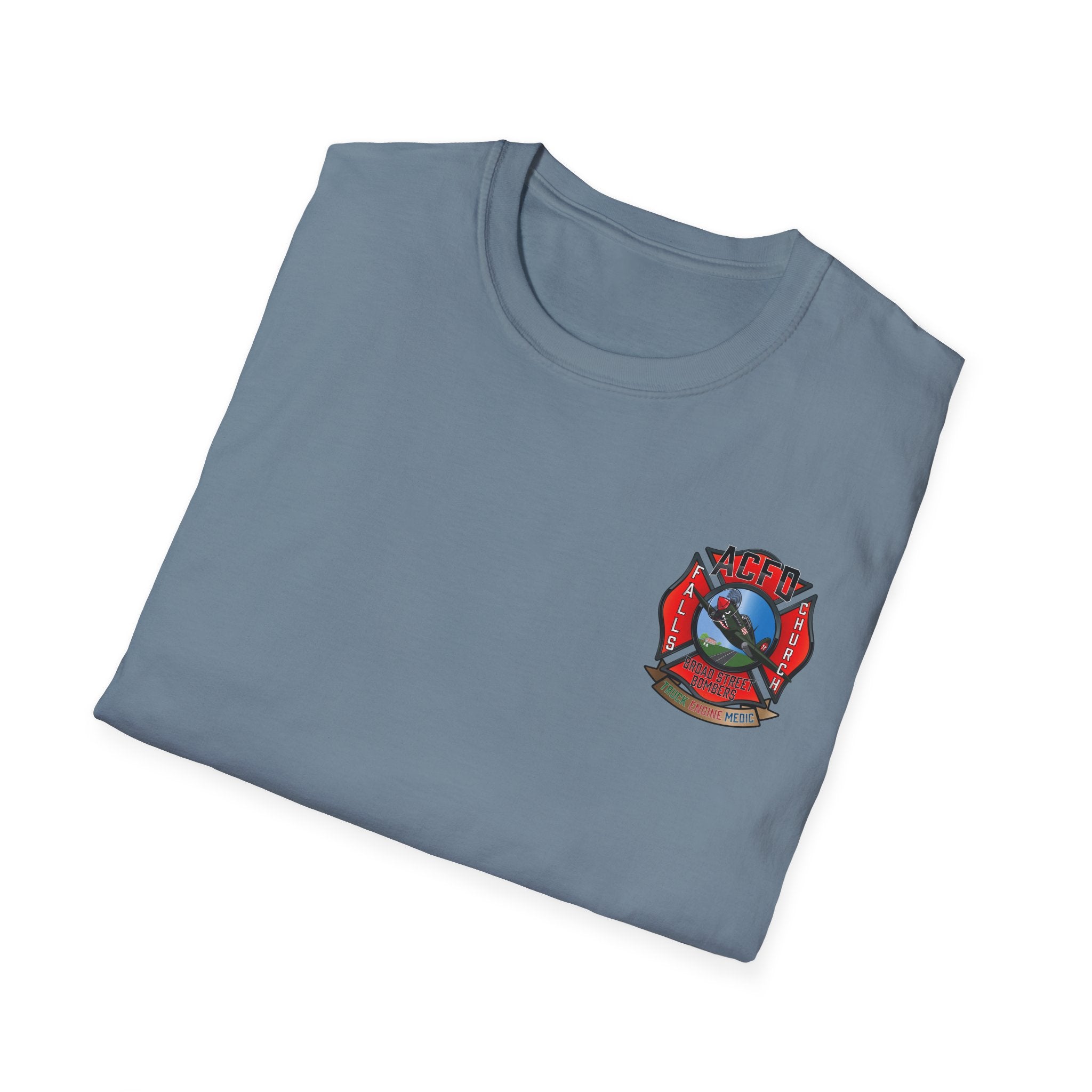 Station 6 broad street bombers - Unisex Softstyle T-Shirt Gildan
