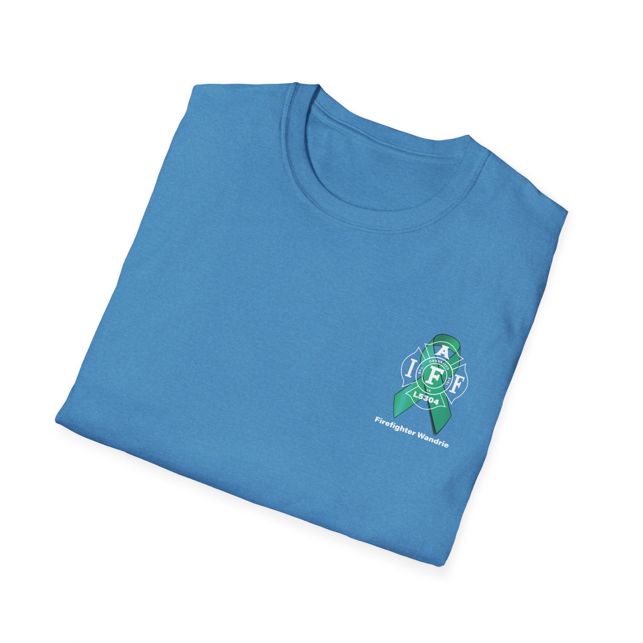 Clark County Firefighter Wandrie Support - Gildan Soft Cotton Softstyle T-Shirt