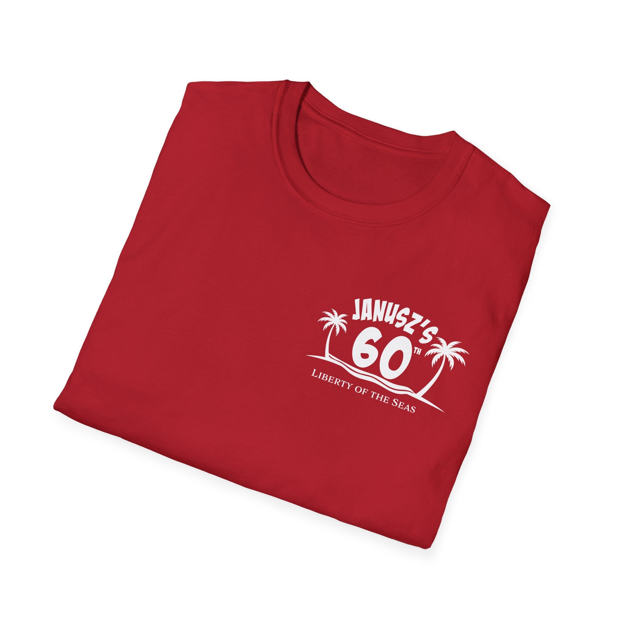 Renee Family Cruise white - Unisex Softstyle Cotton T-Shirt