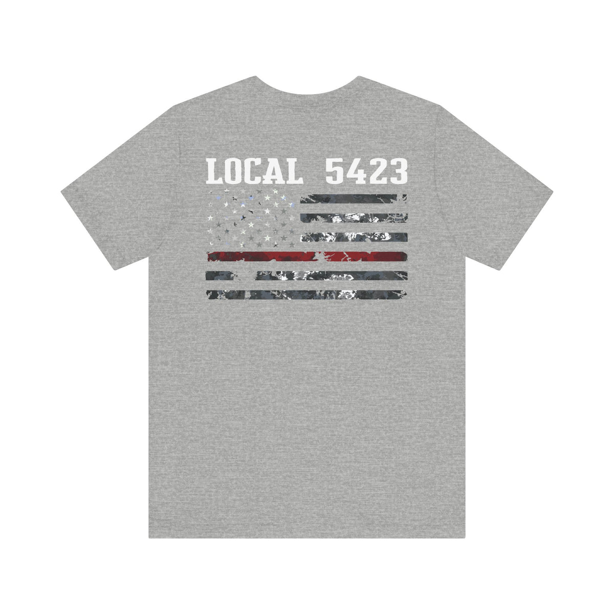 Manheim Township Local 5423 white - Bella+Canvas Soft Unisex Tee