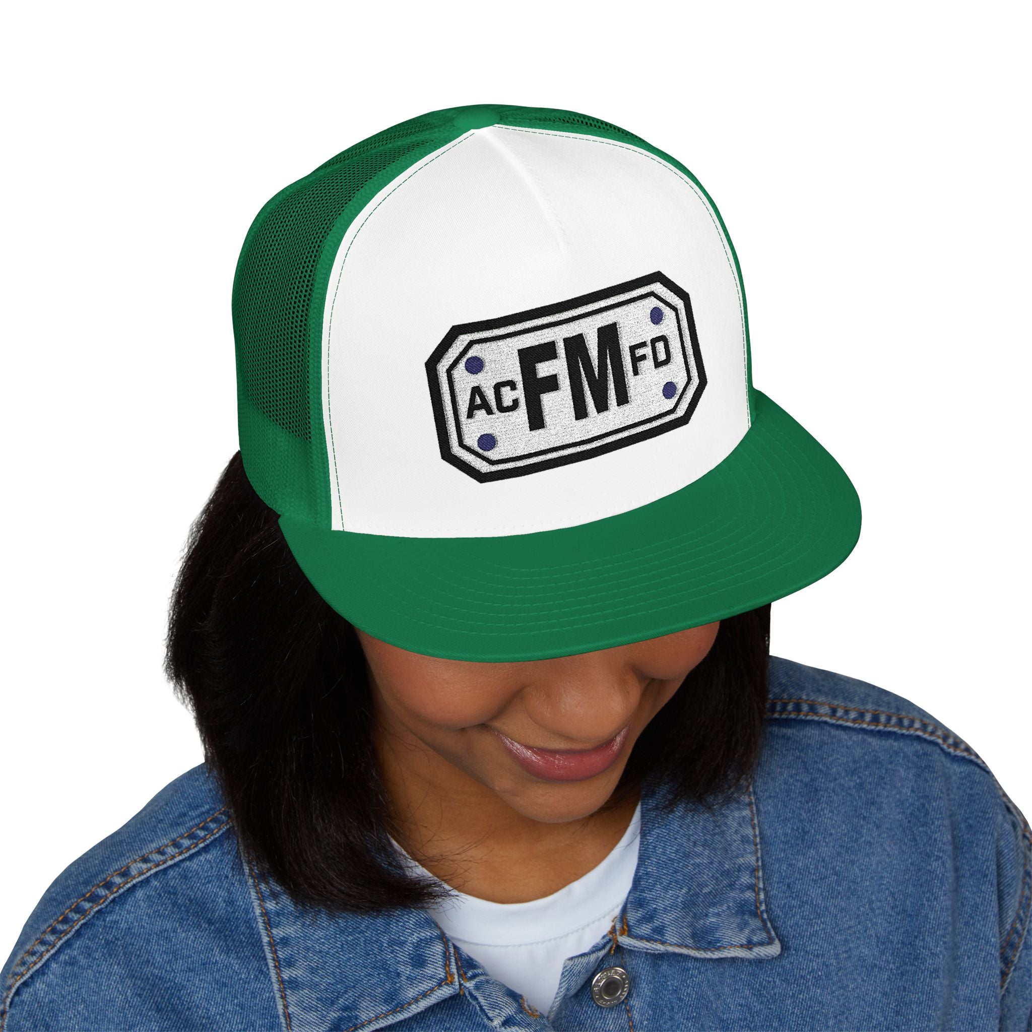 Arlington Fire Marshal - 5 Panel Trucker Cap (Embroidery)