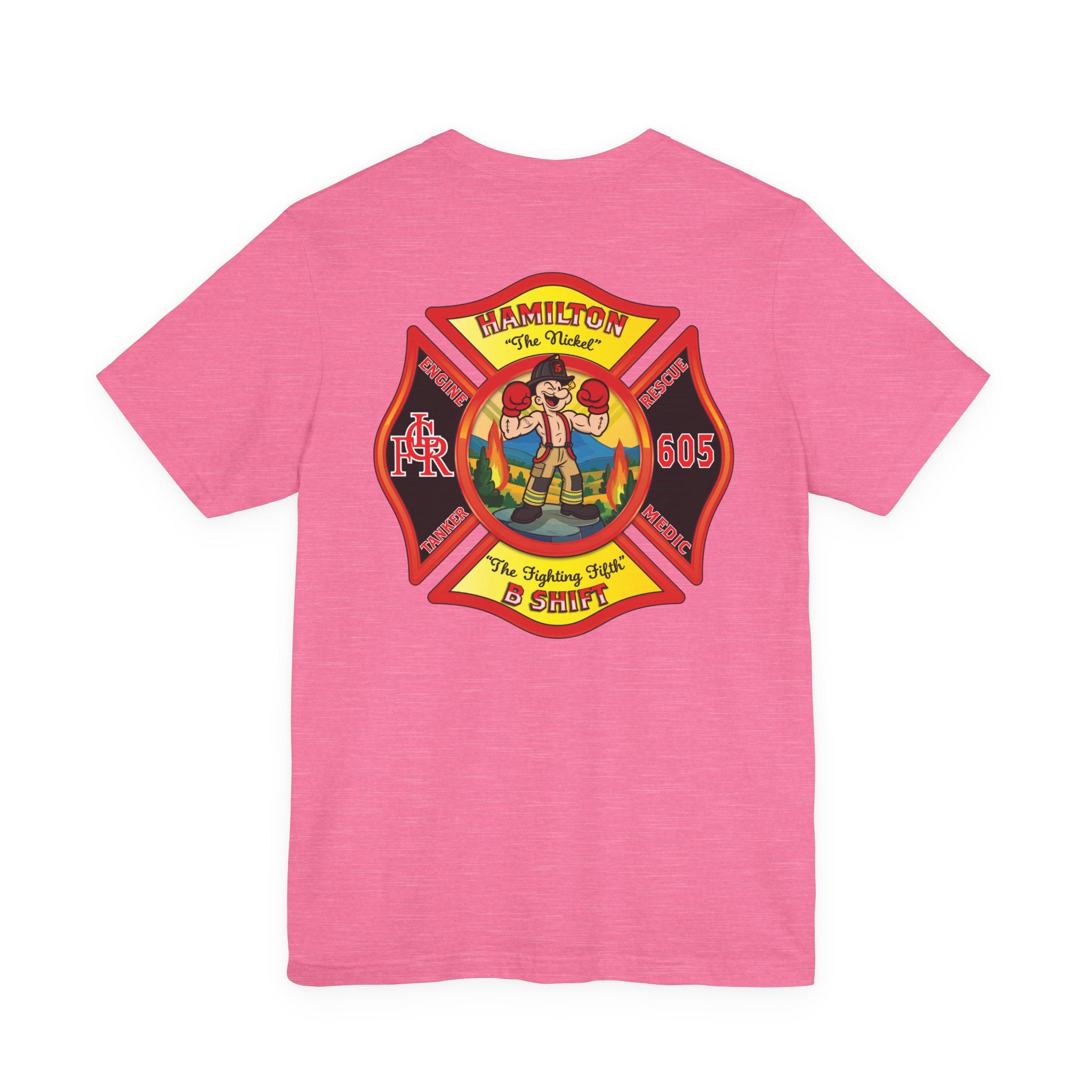 LCFR Hamilton Station 5 version 4 - Bella+Canvas Soft Unisex Tee