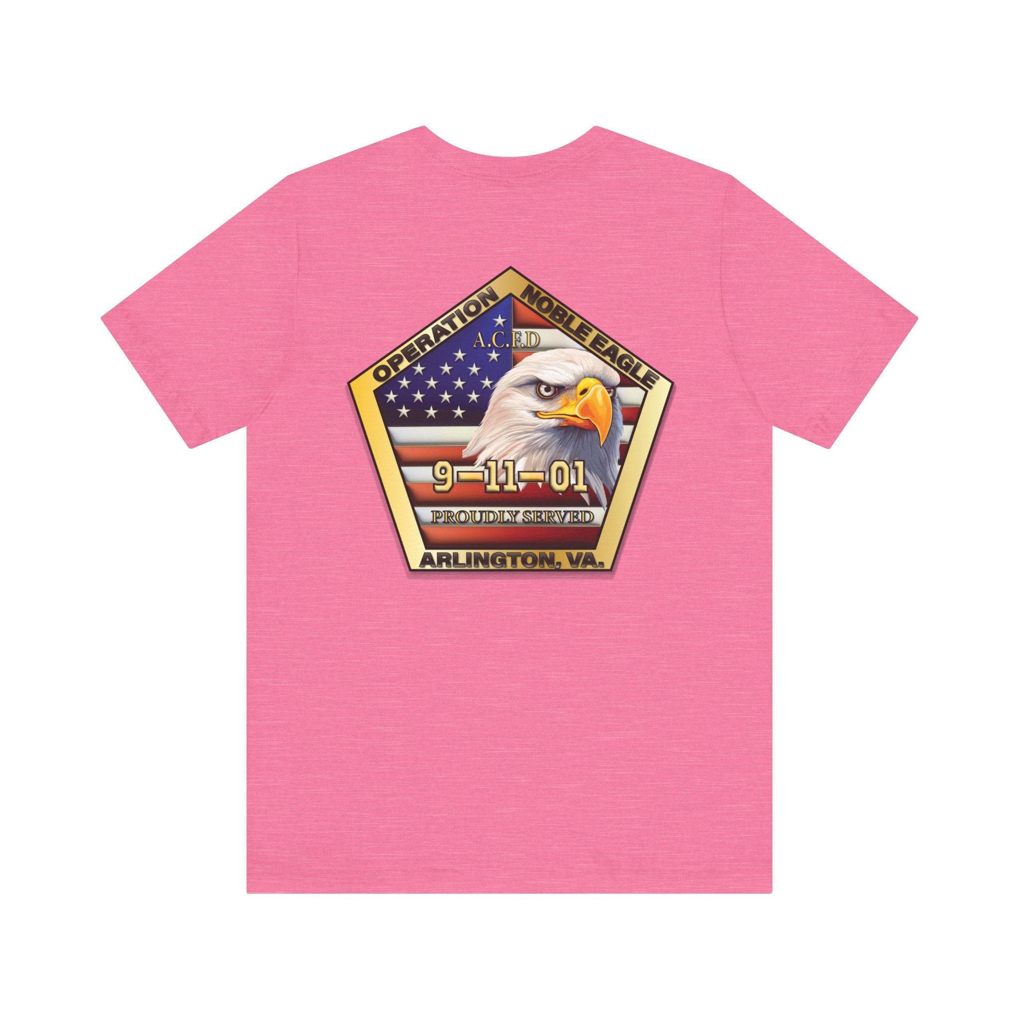 Arlington Badge/Noble Eagle - Bella+Canvas Soft Unisex Tee