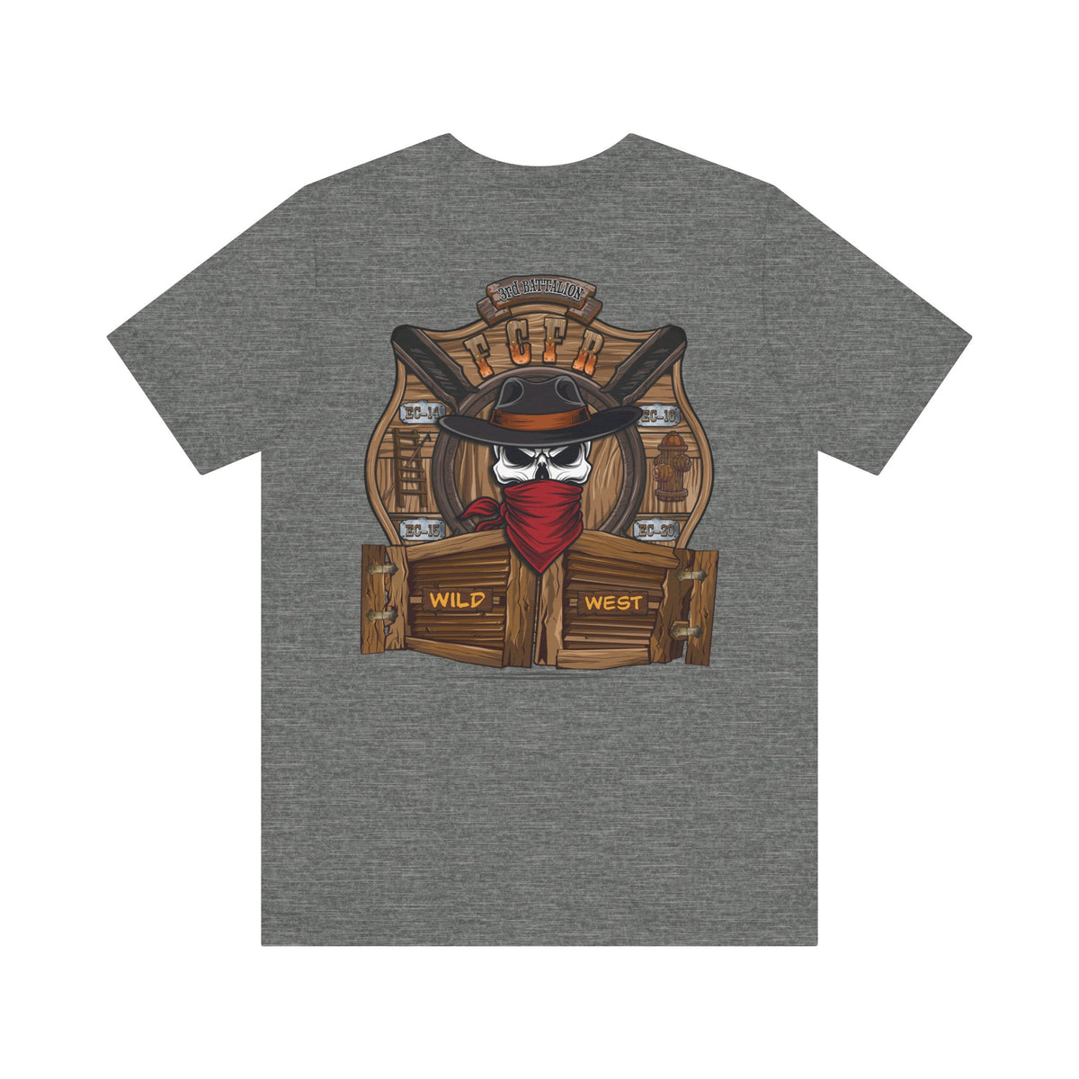 Frederick County VA Fire 3rd Battalion - Bella+Canvas Soft Unisex Tee