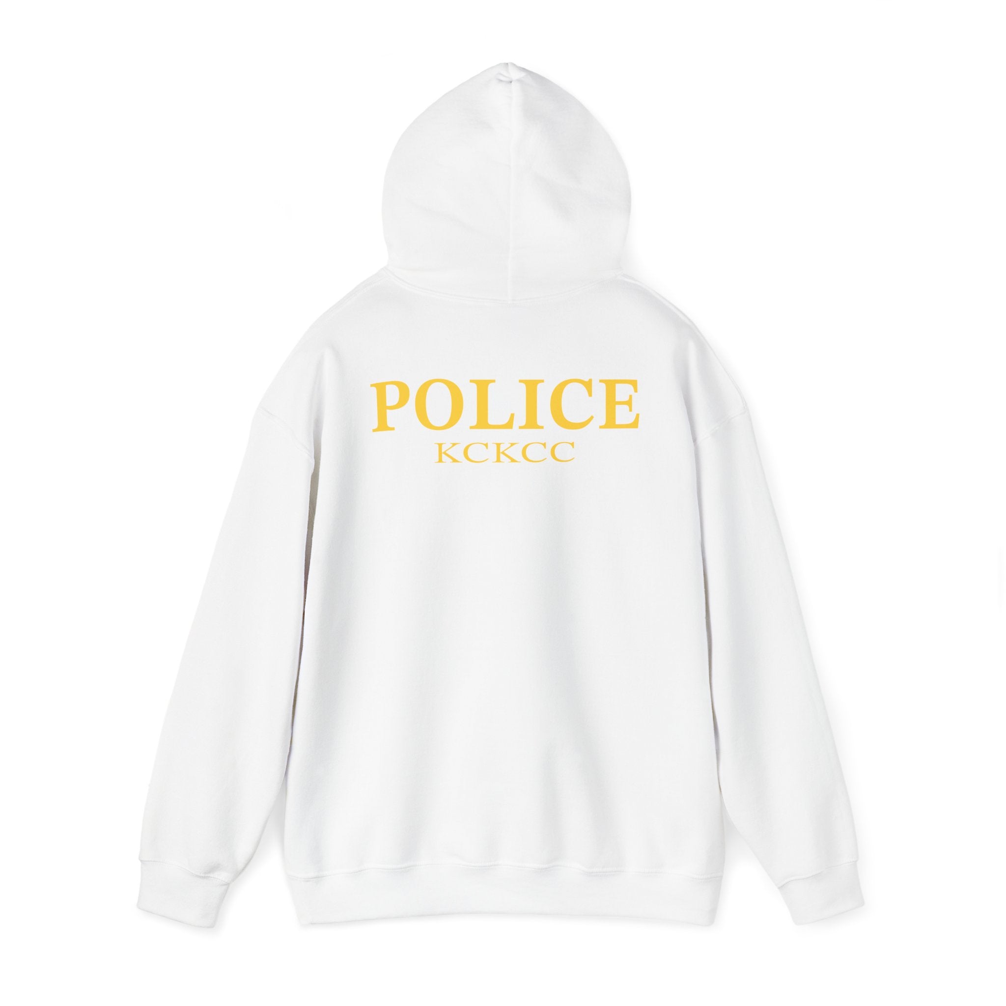 Kansas City College Police Department Badge - Unisex Heavy Blend™ Hooded Sweatshirt