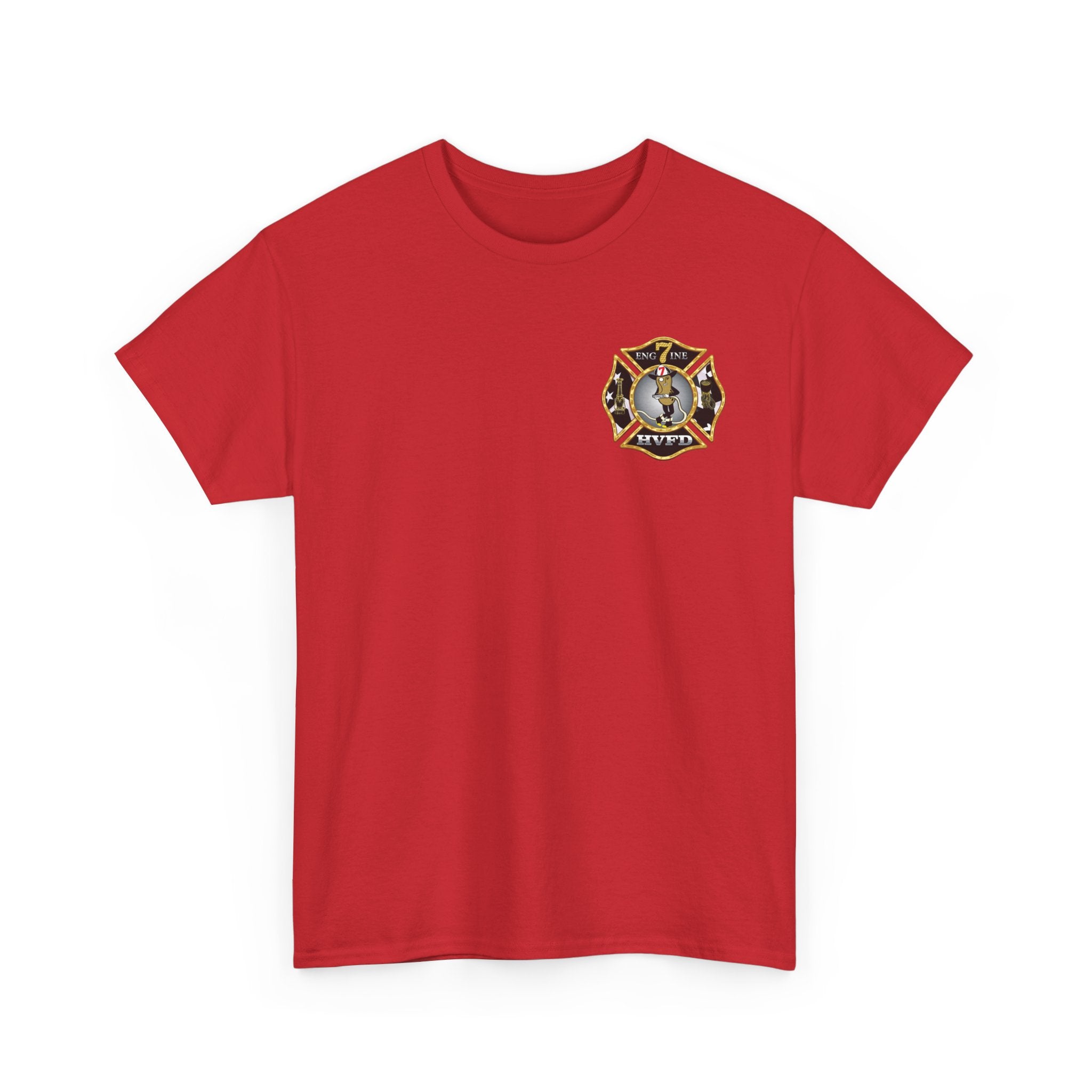 Hollywood MD Vol. Fire Eng7ine - Heavy Cotton Unisex Tee