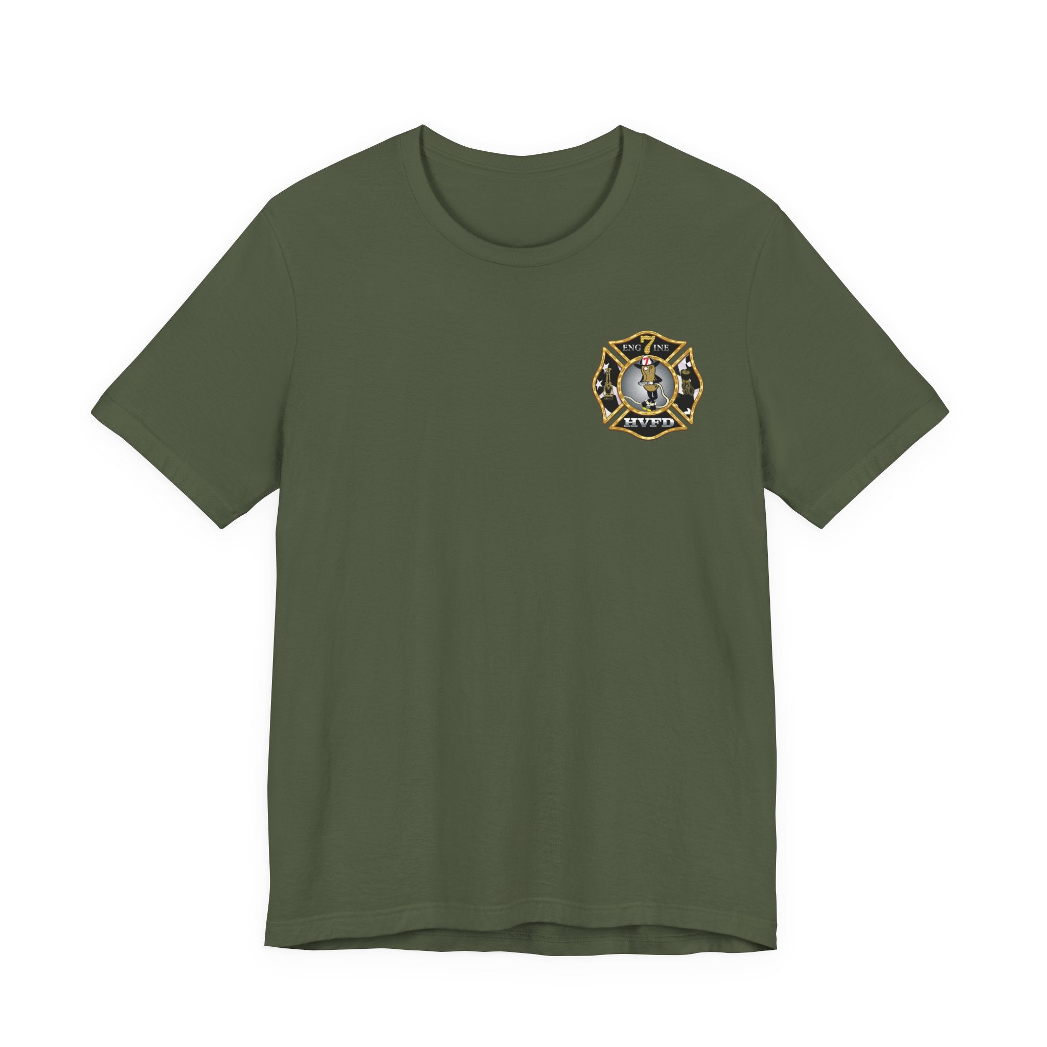Hollywood MD Eng7ine New logo - Unisex Soft Jersey Short Sleeve Tee