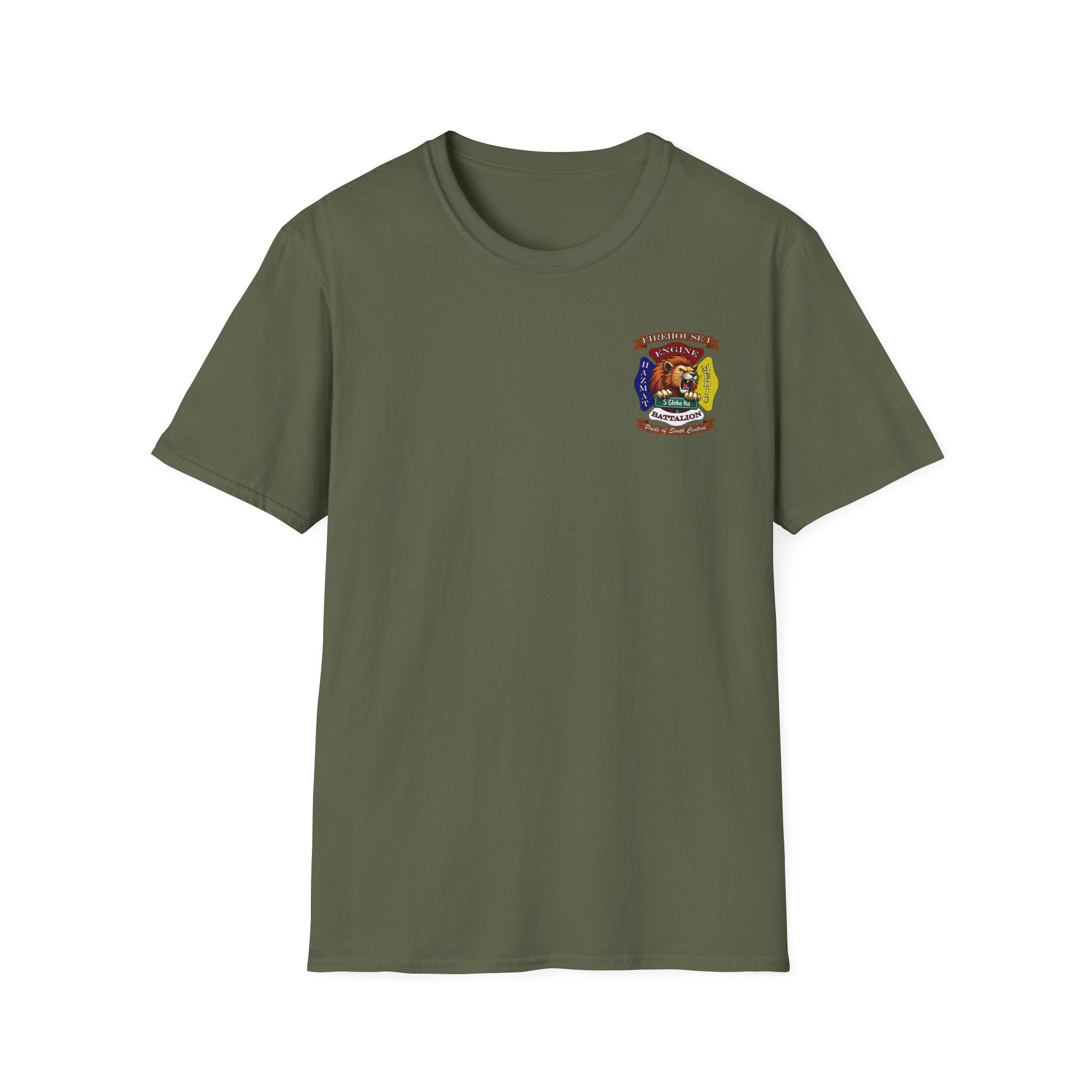 "South Central" Station 1 (version 4) - Gildan Soft Cotton Softstyle T-Shirt