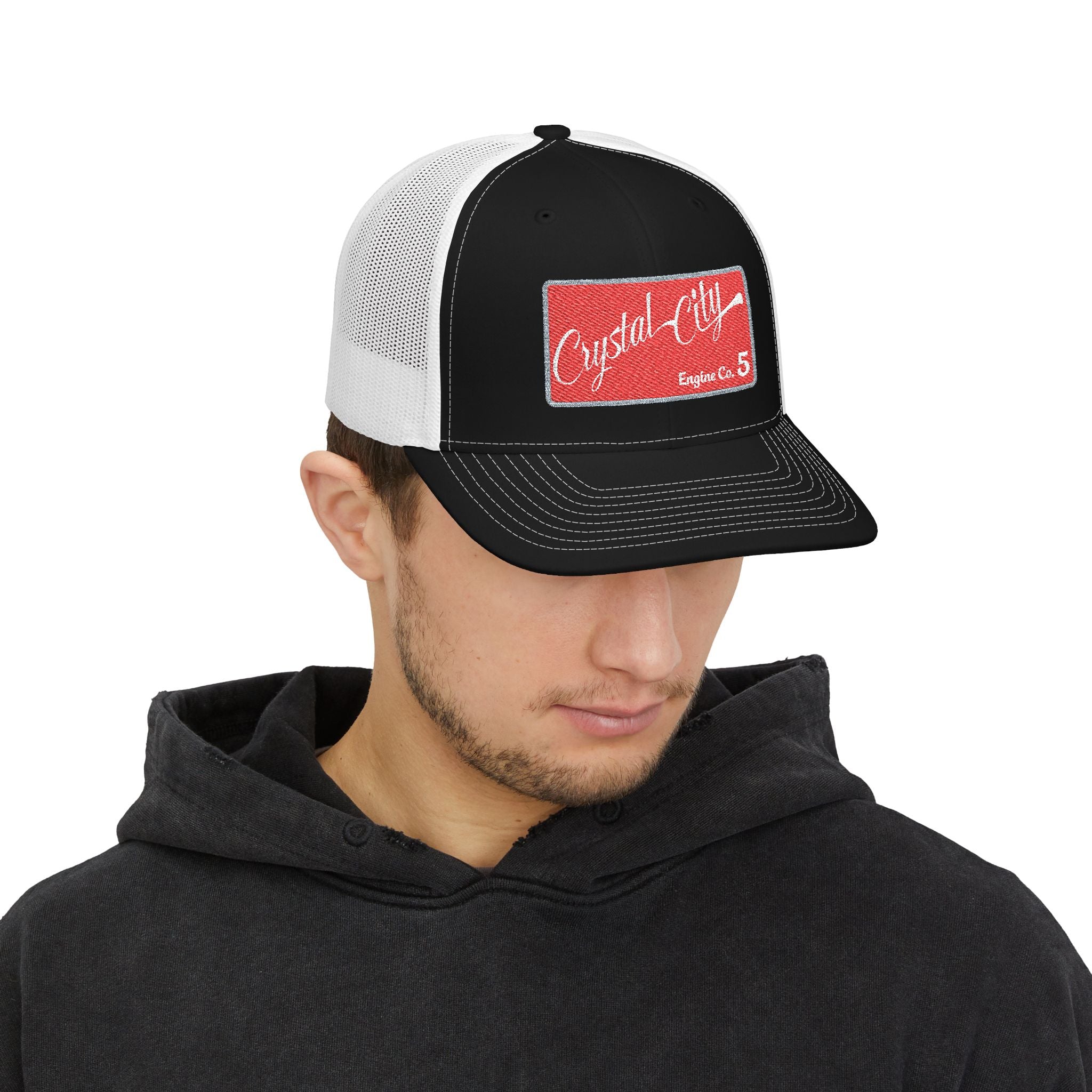 Crystal City Engine co 5 - Snapback Trucker (Richardson 112 Style Hat)