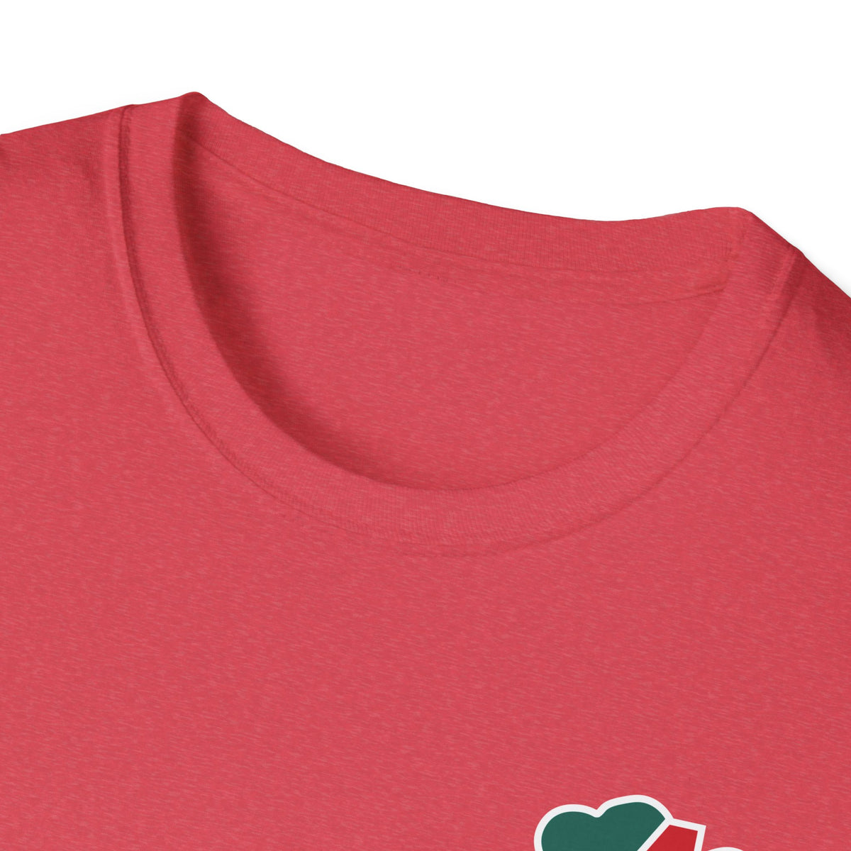 Station 4 Clover front / acfd clover back - Gildan Soft Cotton Softstyle T-Shirt