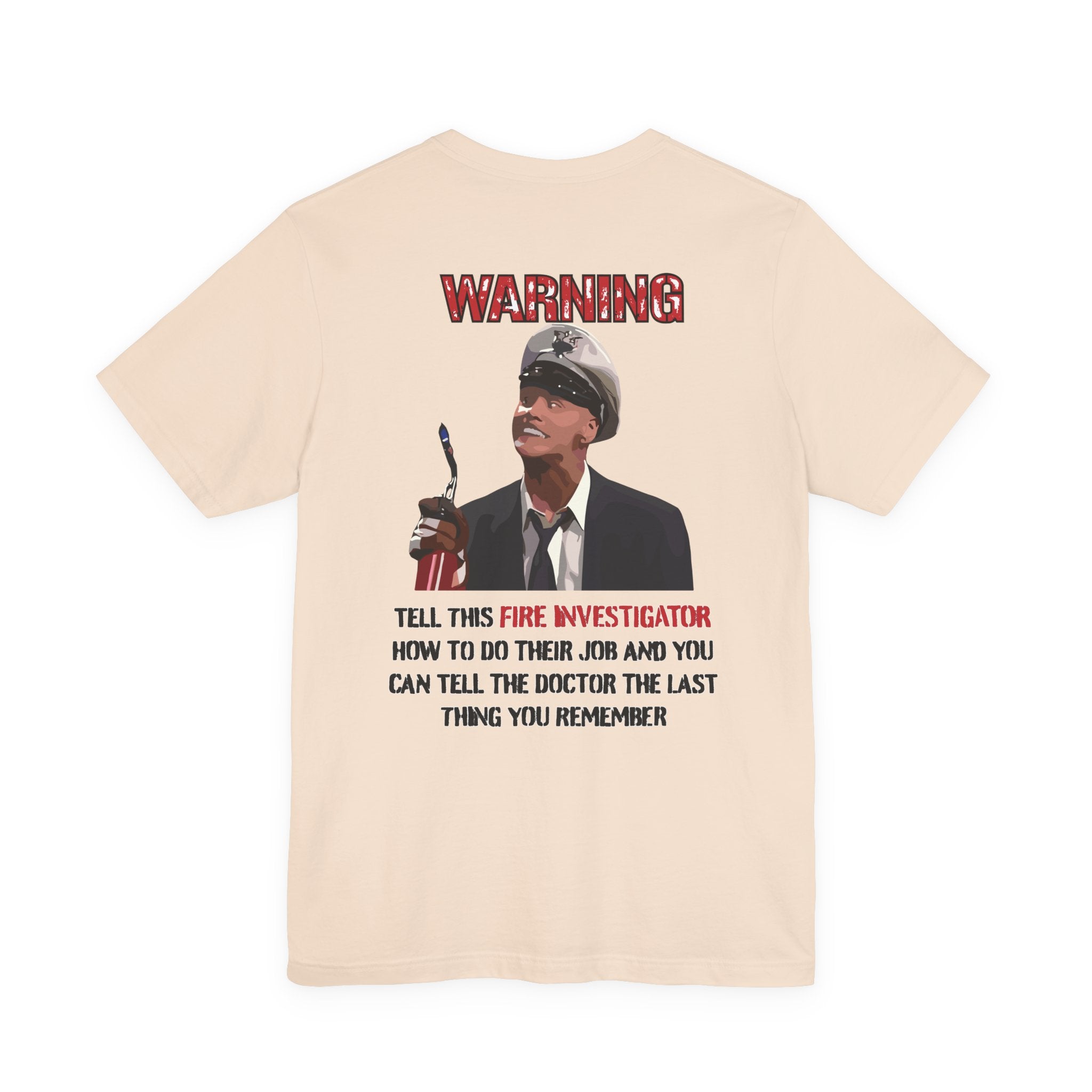 Fire Marshal Funny Shirt - Heavy Cotton Unisex Tee -
