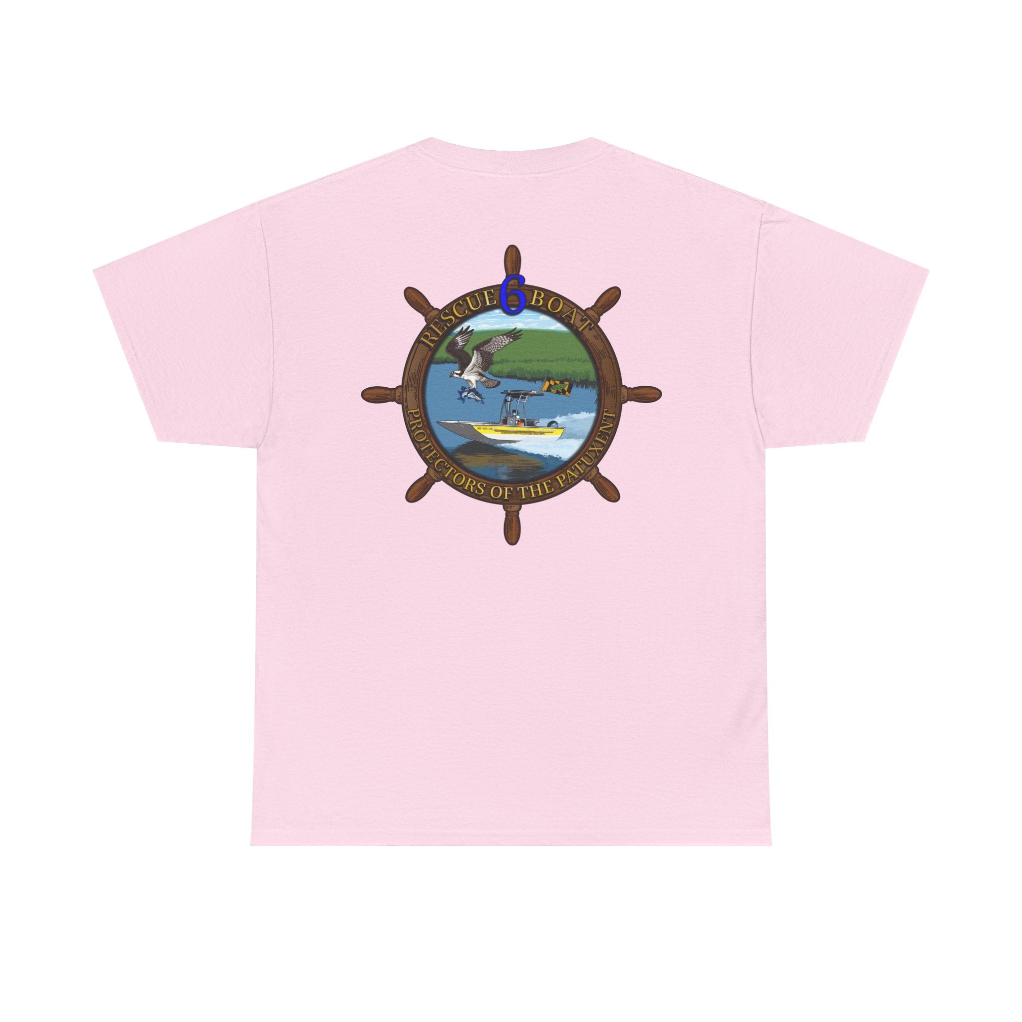 Huntingtown Vol. Fire Boat 6 - Heavy Cotton Unisex Tee