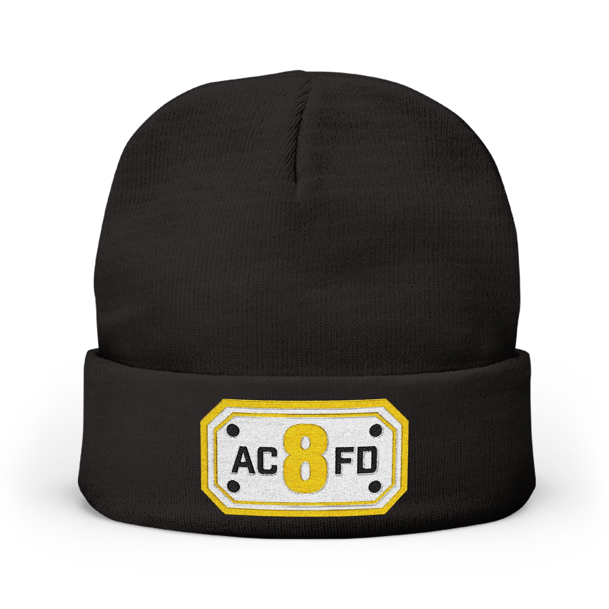 Arlington Medic 8 - Knit Beanie (Embroidery)