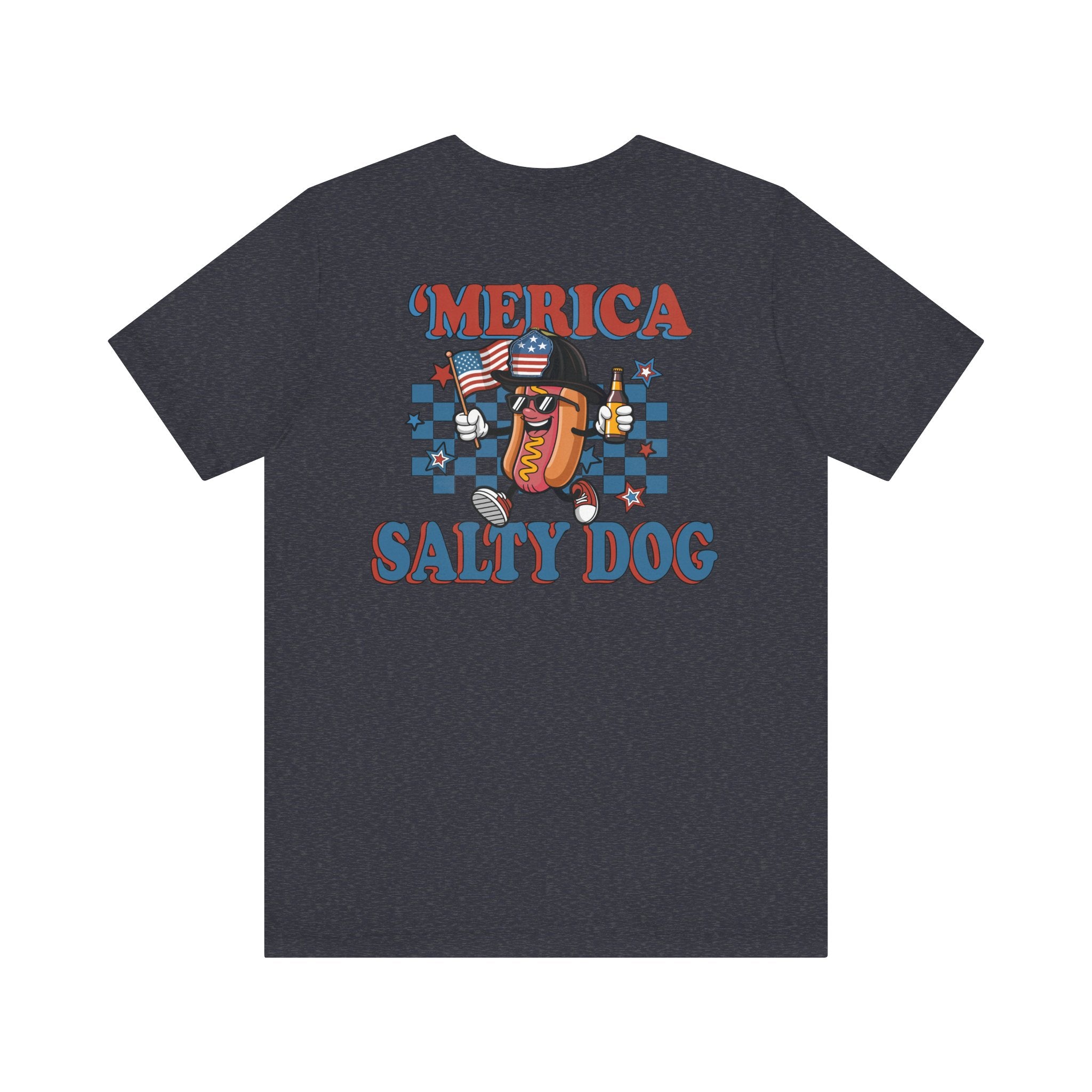 Salty Dog 'Merica Shirt - Bella-Canva Soft Jersey Short Sleeve Tee