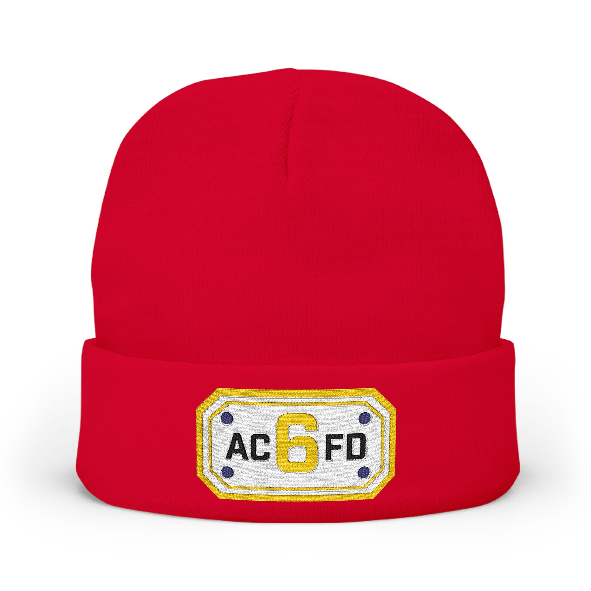 Arlington Medic 6 - Knit Beanie (Embroidery)