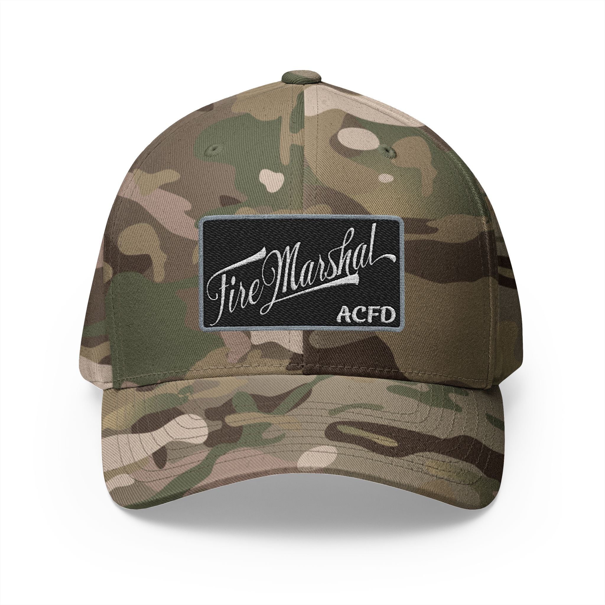 Arlington Fire Marshal Written - FLEXFIT Closed-Back Structured Cap (Embroidery)