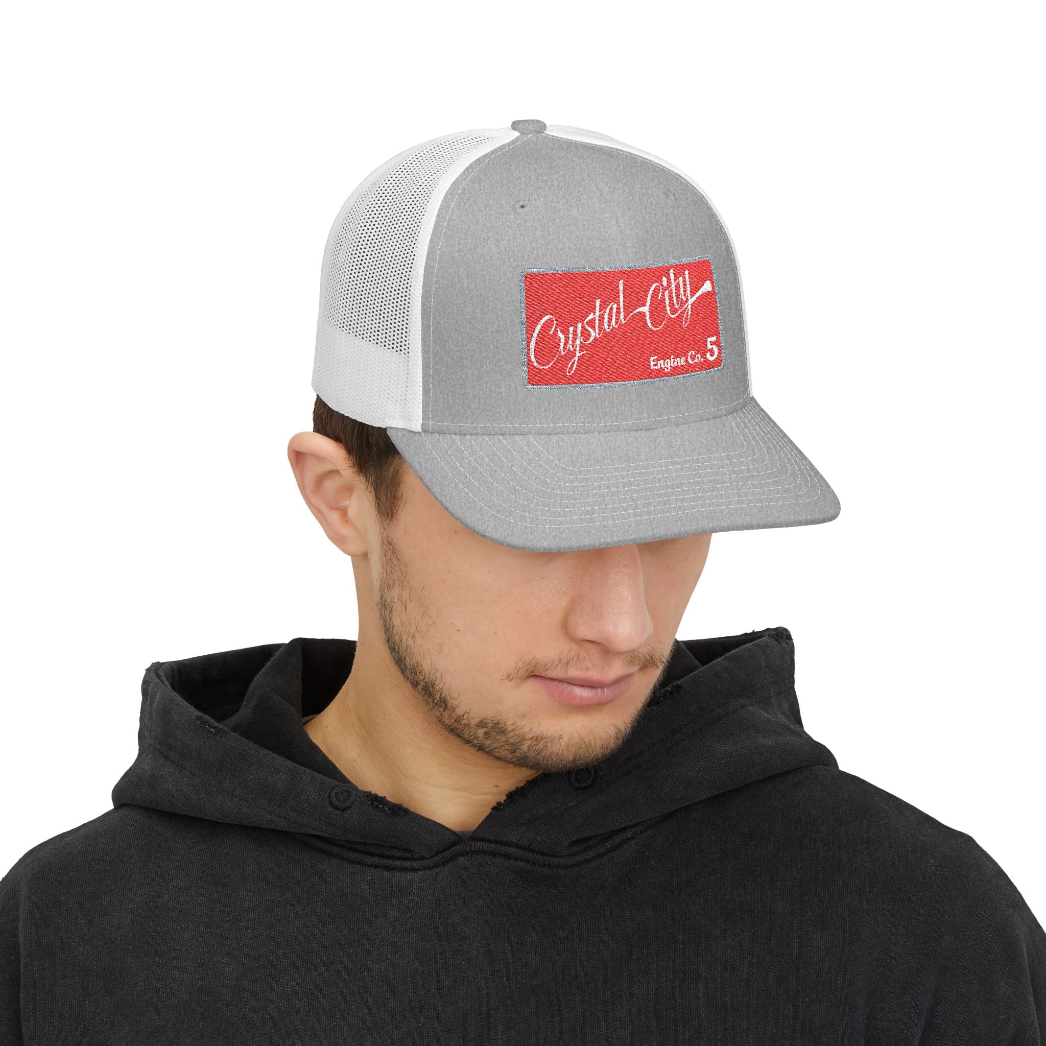 Crystal City Engine co 5 - Snapback Trucker (Richardson 112 Style Hat)