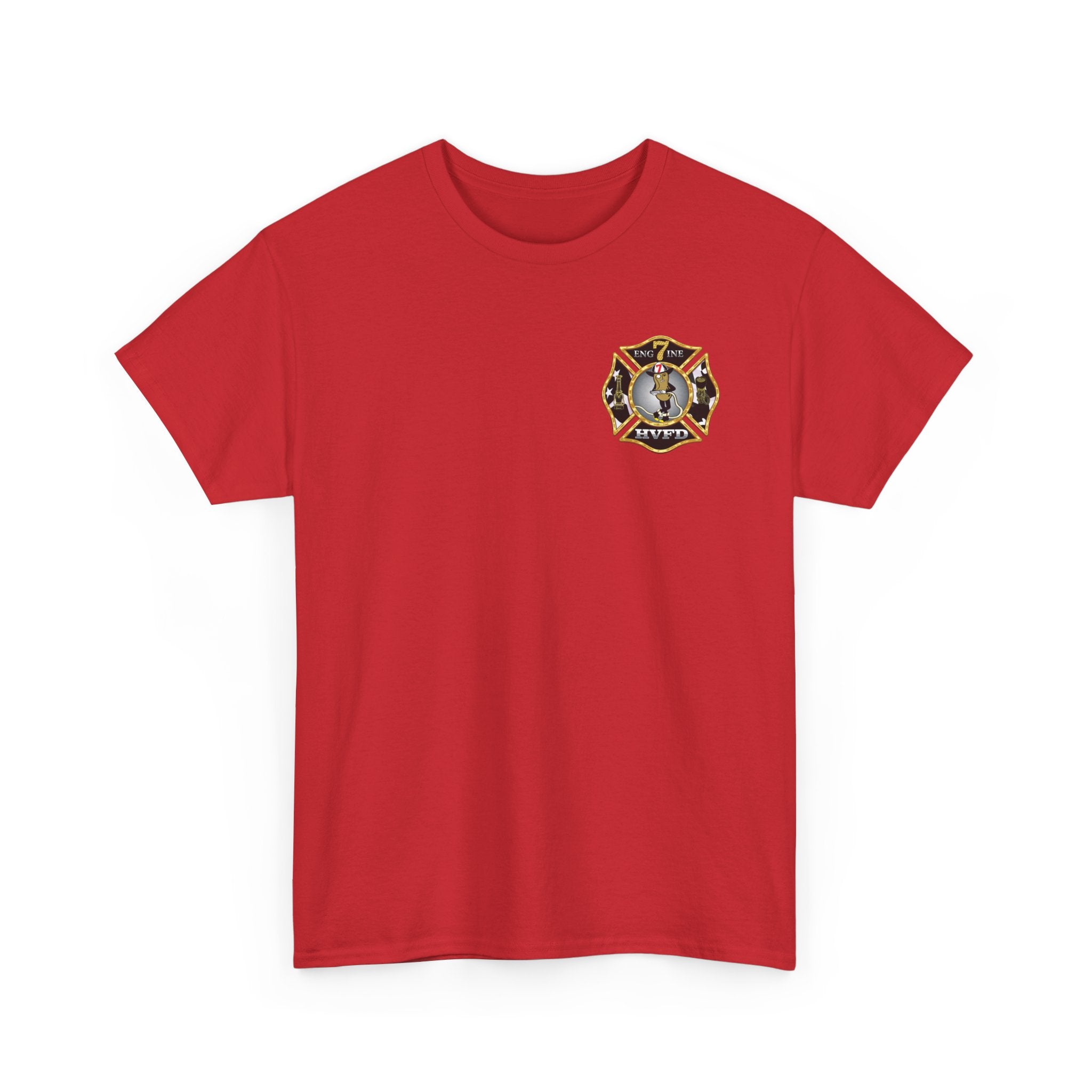 Hollywood MD Vol. Fire Eng7ine - Heavy Cotton Unisex Tee