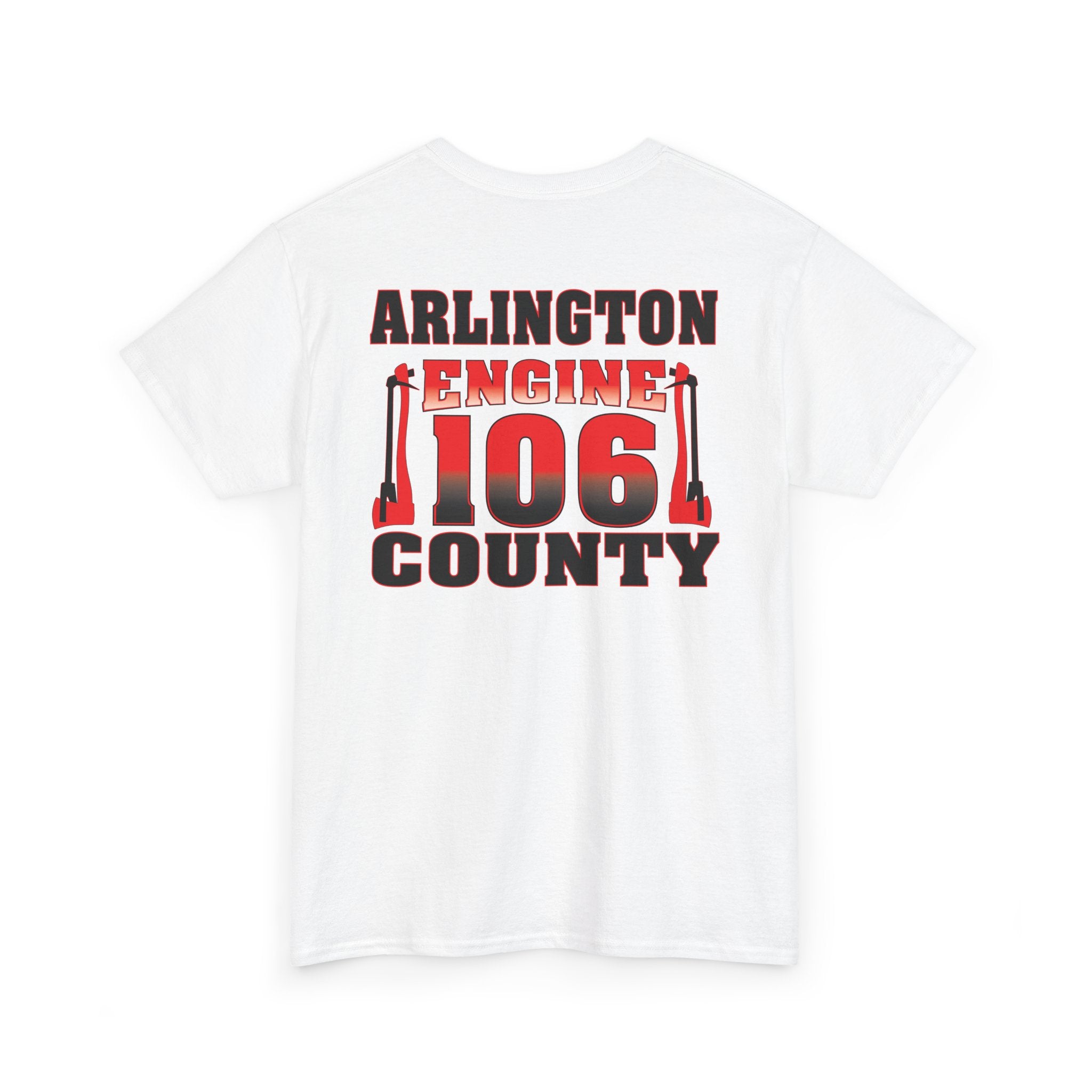 Station 6 Engine Arlington - Heavy Cotton Unisex Tee