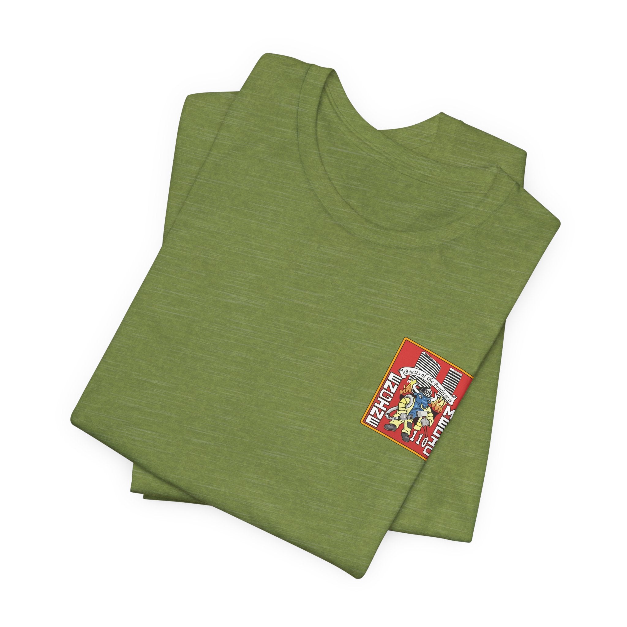 Station 10 Beast Front and Back - Bella+Canvas Soft Unisex Tee