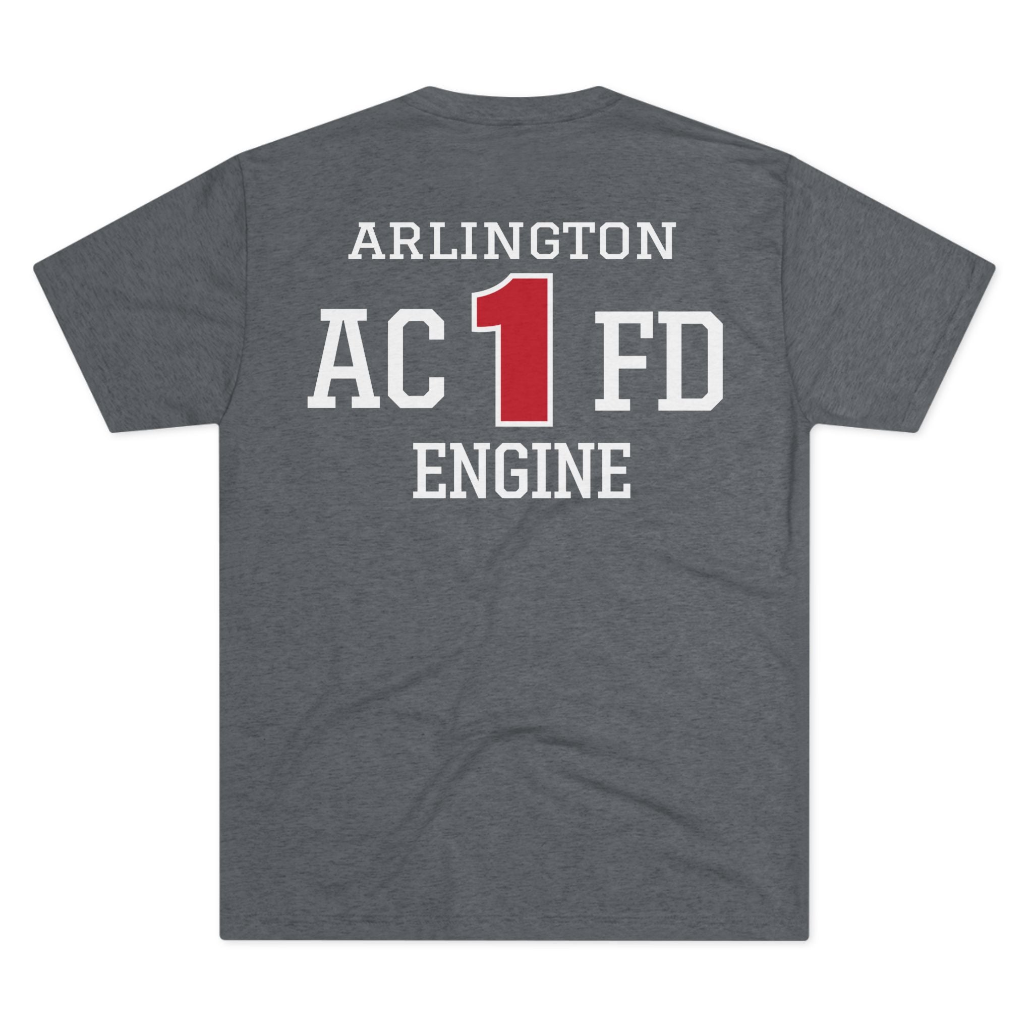 Arlington Engine 1 - NextLevel Tri-Blend Crew Tee
