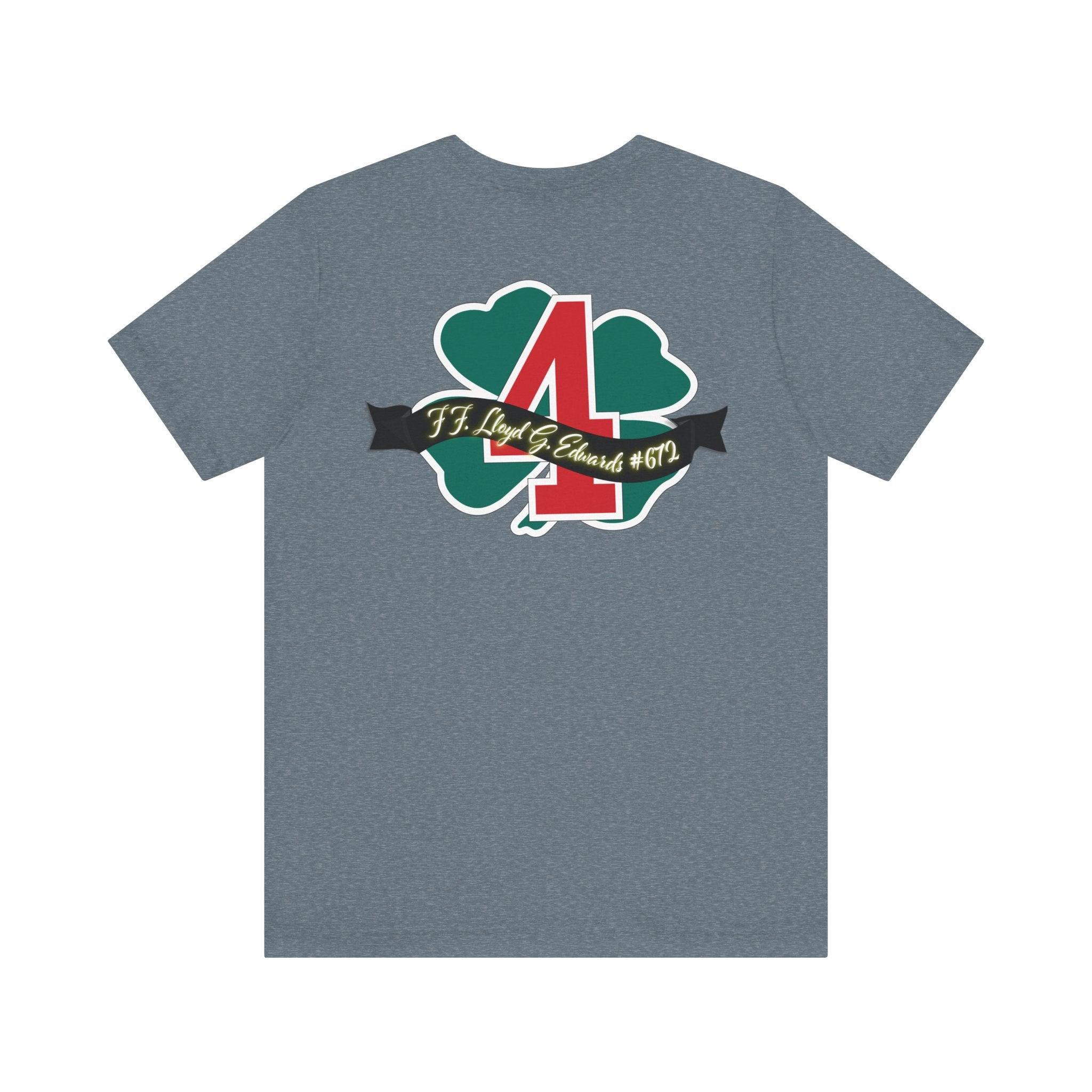 Clover Lloyd Edwards Memorial Shirt  - Unisex Jersey Short Sleeve Tee