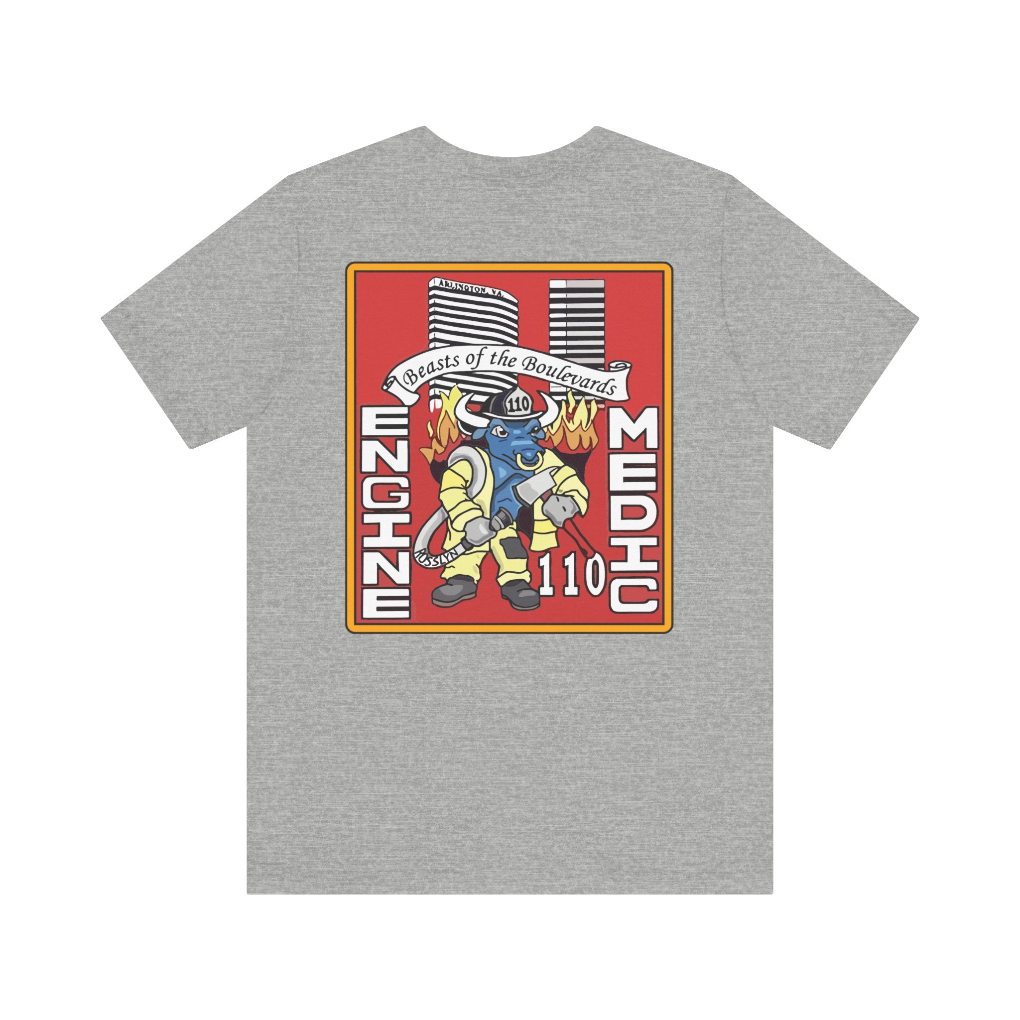 Station 10 Beast Front and Back - Bella+Canvas Soft Unisex Tee