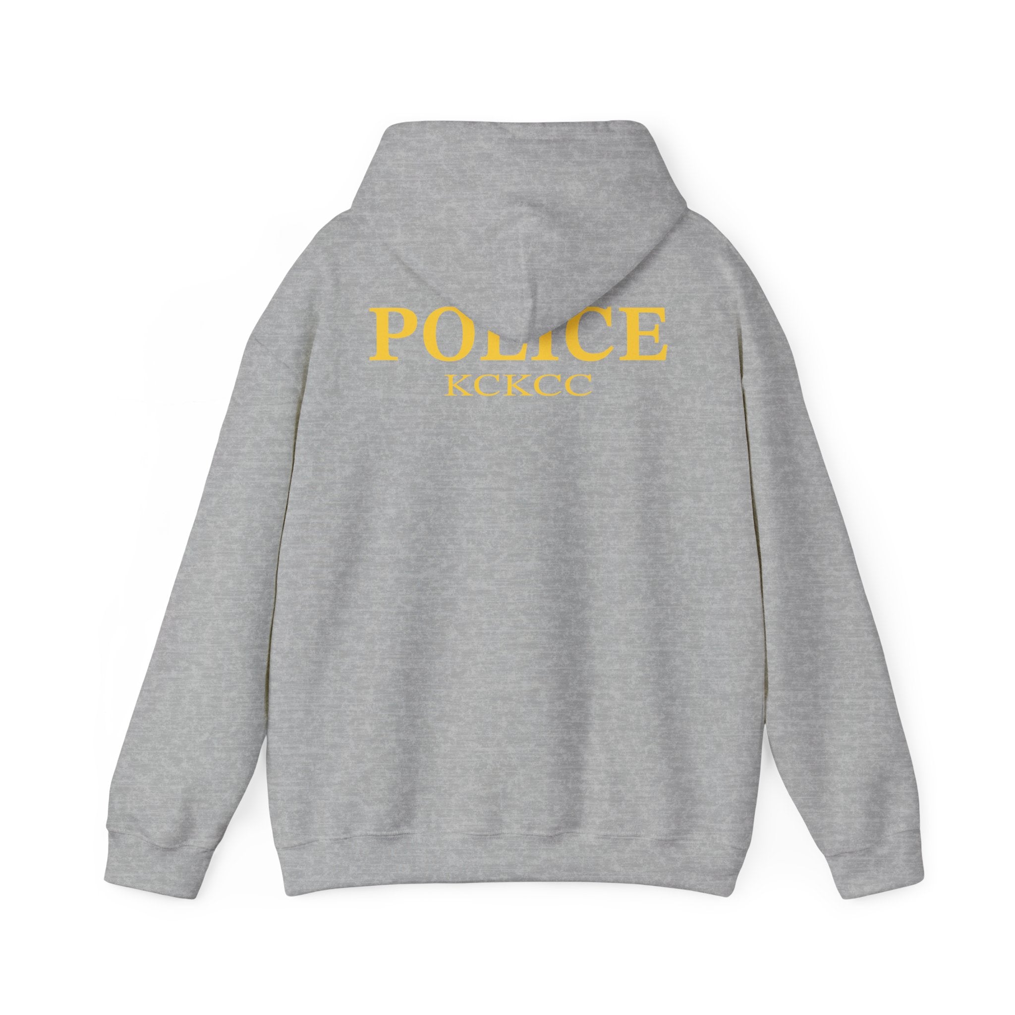Kansas City College Police Department Badge - Unisex Heavy Blend™ Hooded Sweatshirt