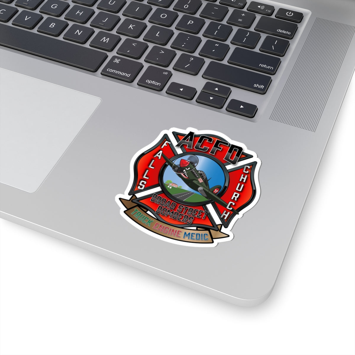 Station 6 Broad Street Bombers Kiss-Cut Stickers