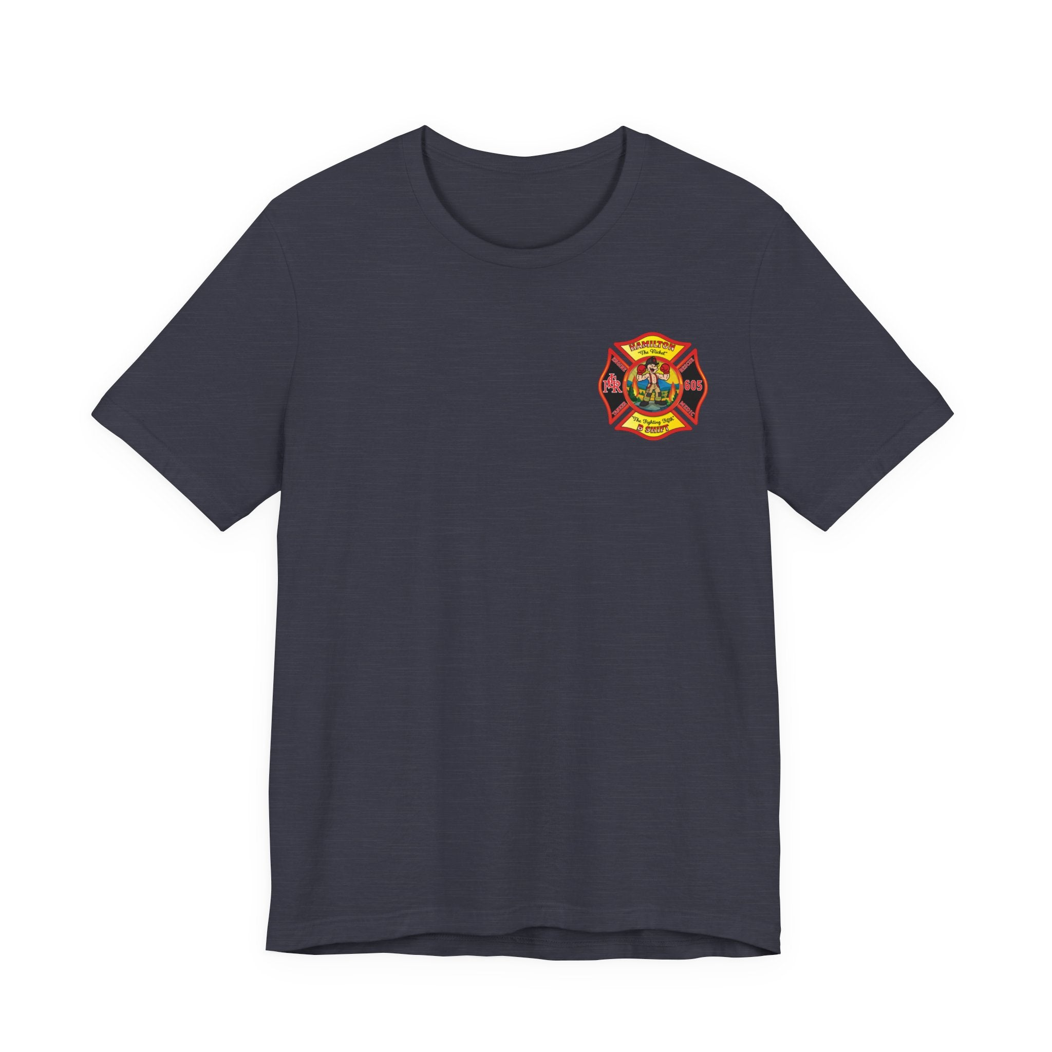 LCFR Hamilton Station 5 version 4 Nickel Back- Bella+Canvas Soft Unisex Tee