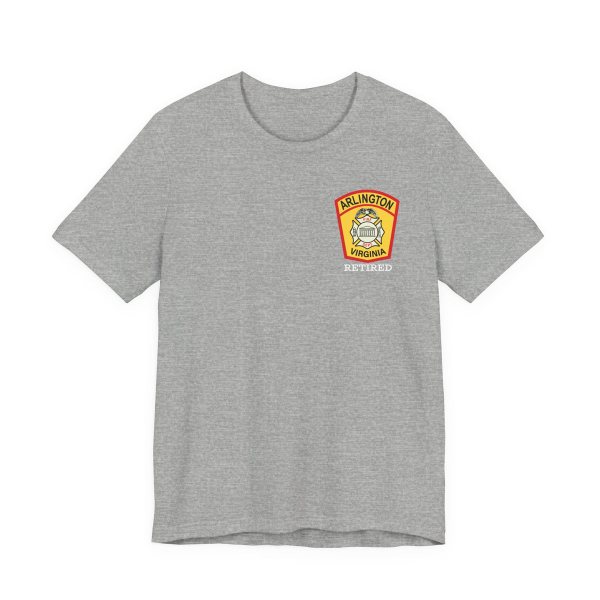 Arlington Retired Old Patch - Bella+Canvas Soft Unisex Tee