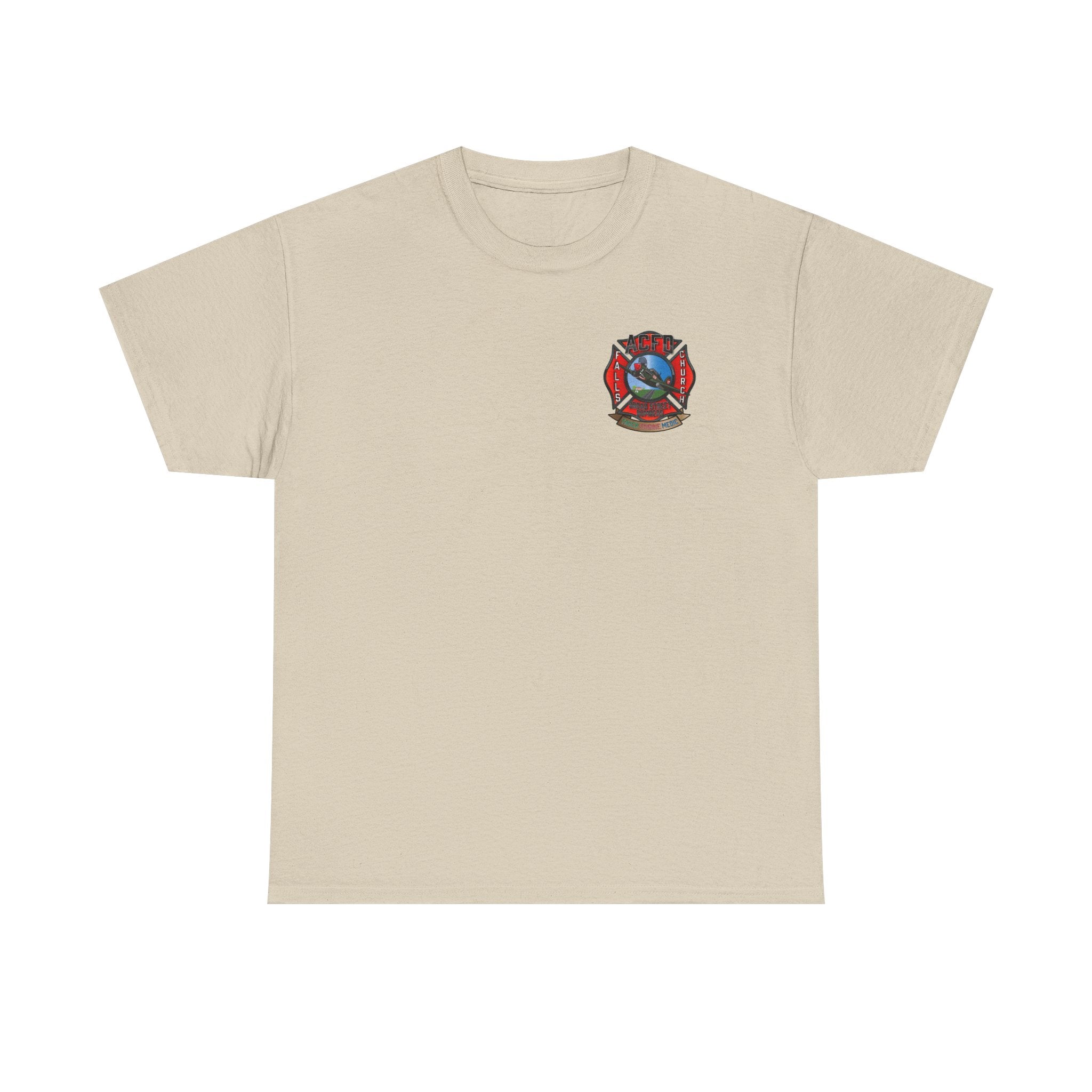 Station 6 Truck Arlington - Heavy Cotton Unisex Tee