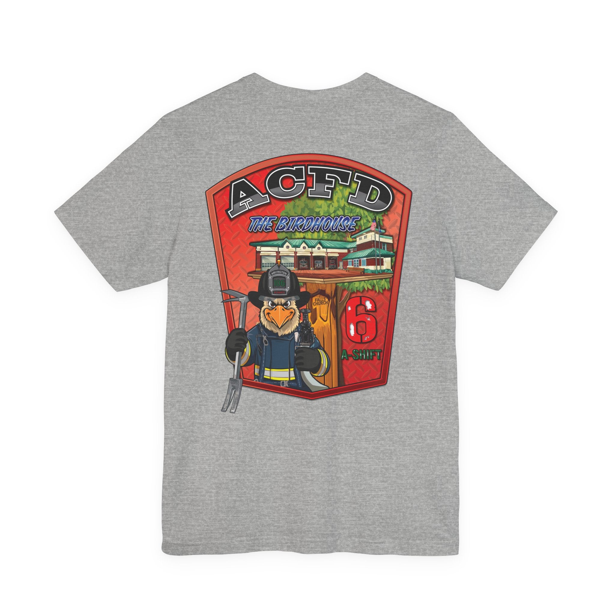 Arlington Station 6 A-Shift BirdHouse - Bella+Canvas Soft Unisex Tee