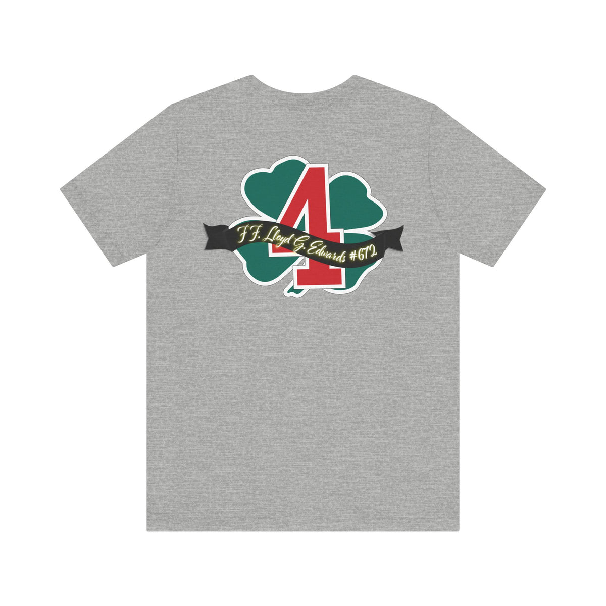 Clover Lloyd Edwards Memorial Shirt  - Unisex Jersey Short Sleeve Tee