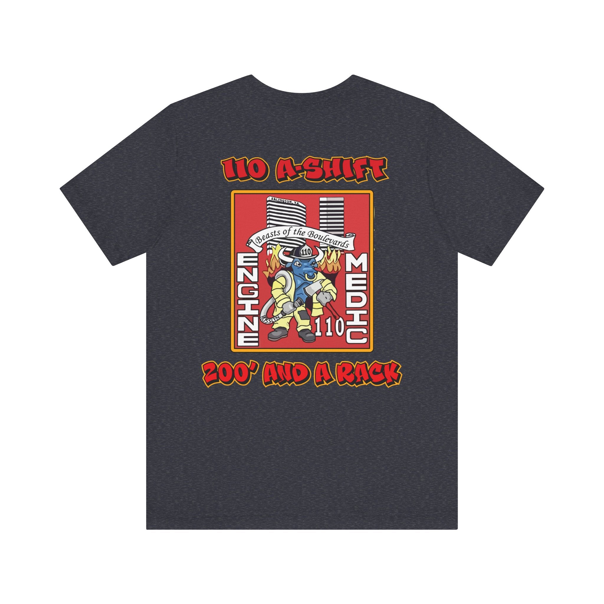 110 A-Shift Shirt Arlington - Bella+Canvas Soft Unisex Tee
