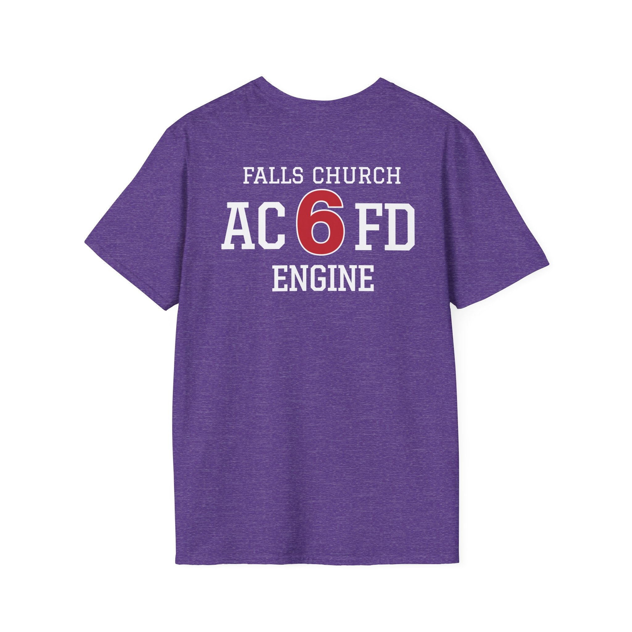Engine 6 Falls Church - Gildan Soft Cotton Softstyle T-Shirt