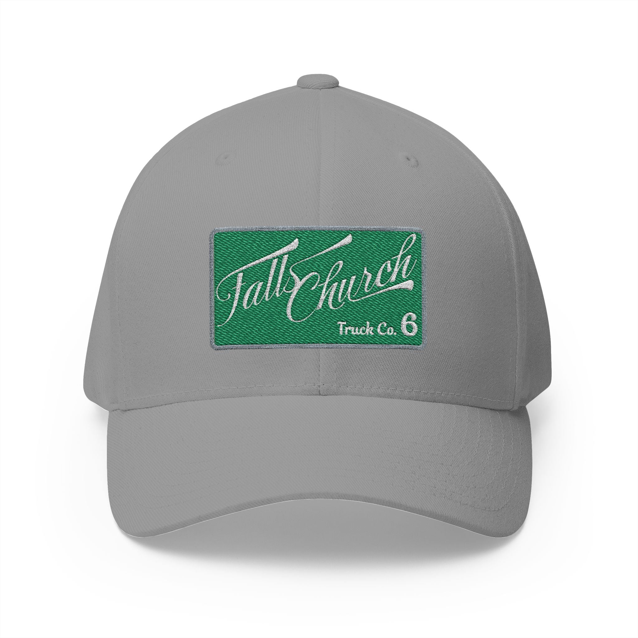 Arlington Falls Church Truck 6 - FLEXFIT Closed-Back Structured Cap (Embroidery)