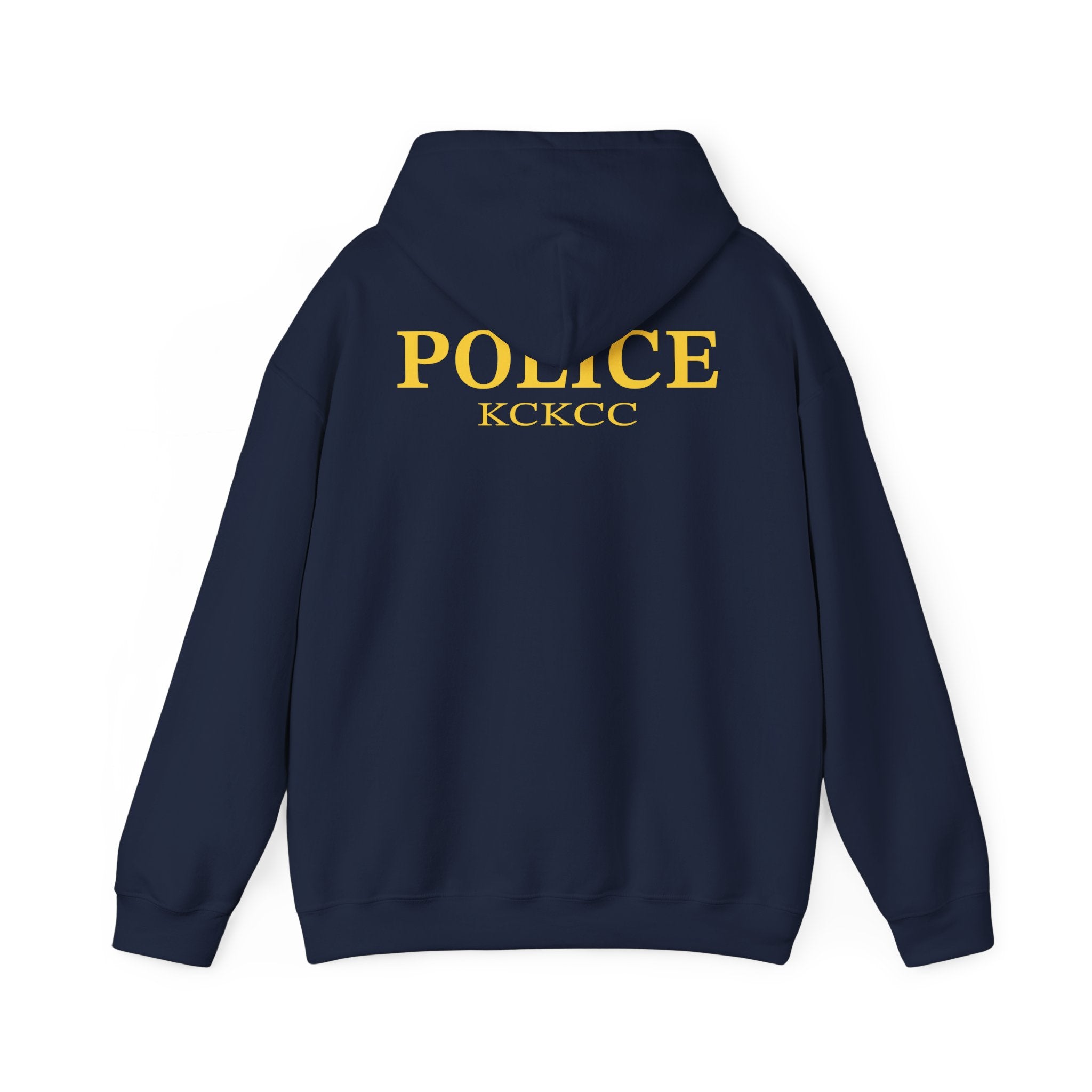 Kansas City College Police Department Badge - Unisex Heavy Blend™ Hooded Sweatshirt