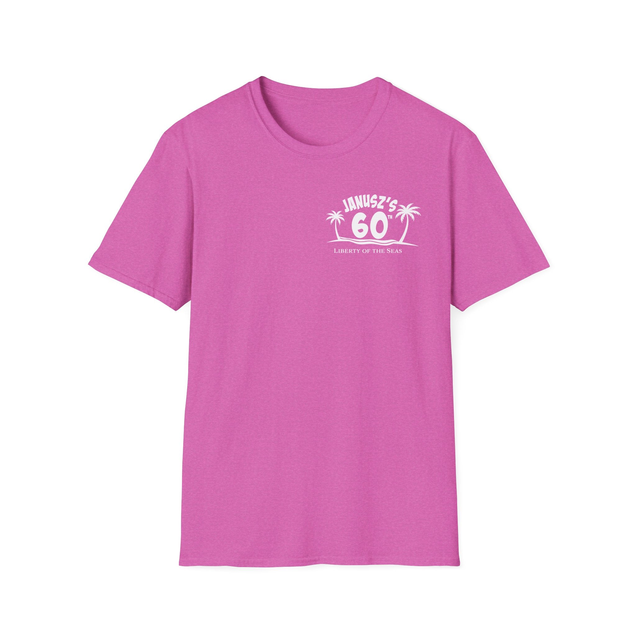 Renee Family Cruise white - Unisex Softstyle Cotton T-Shirt
