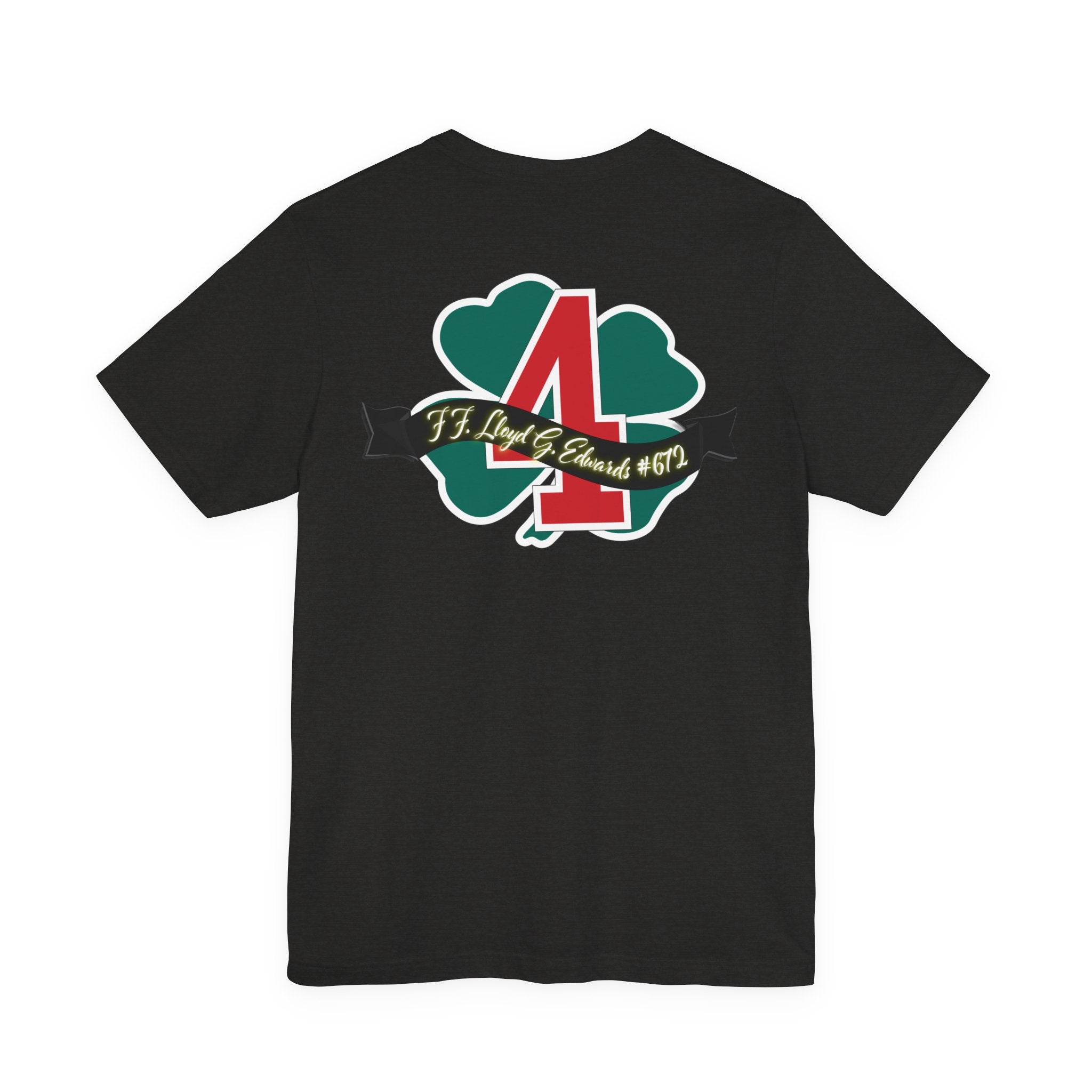 Clover Lloyd Edwards Memorial Shirt  - Unisex Jersey Short Sleeve Tee