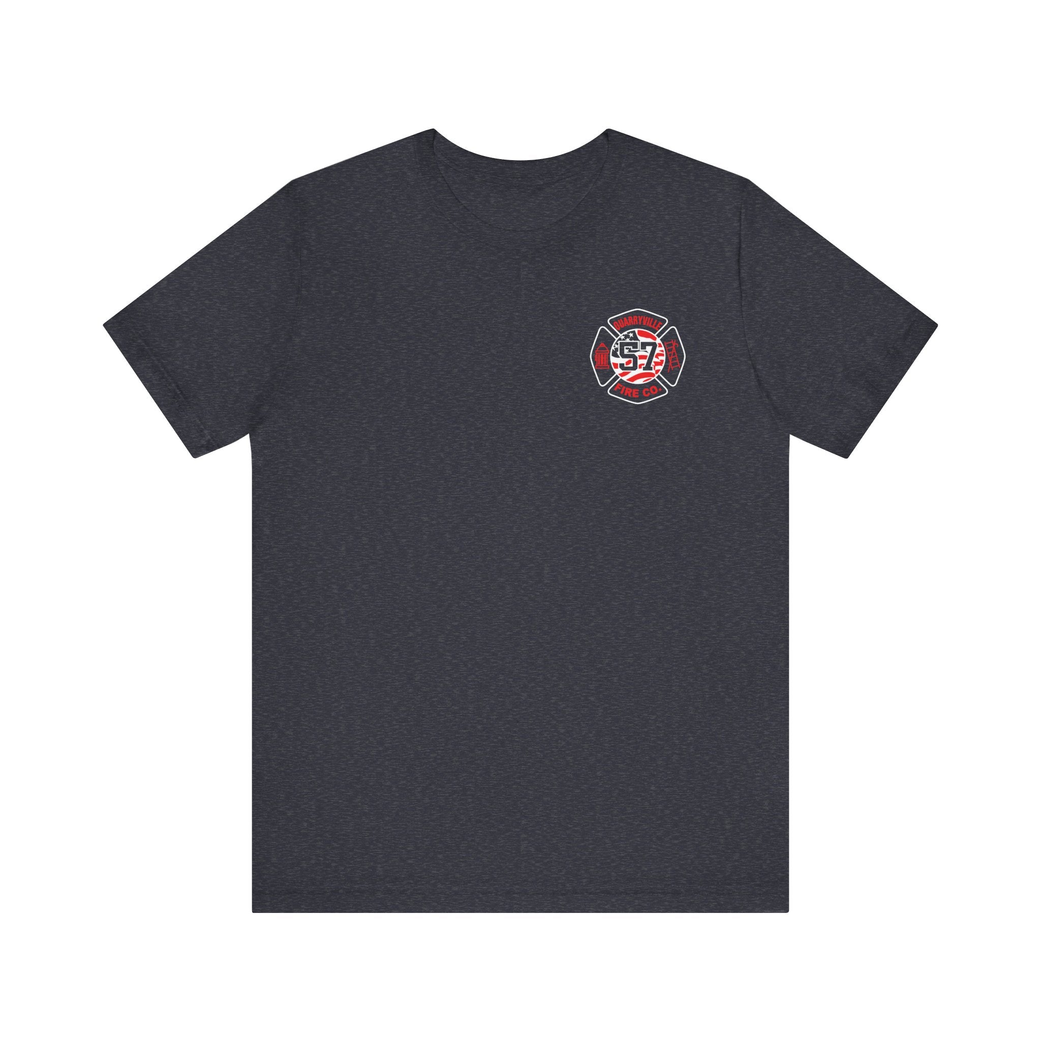 Quarryville PA Vol. Fire  - Bella+Canvas Soft Jersey Cotton Unisex Tee