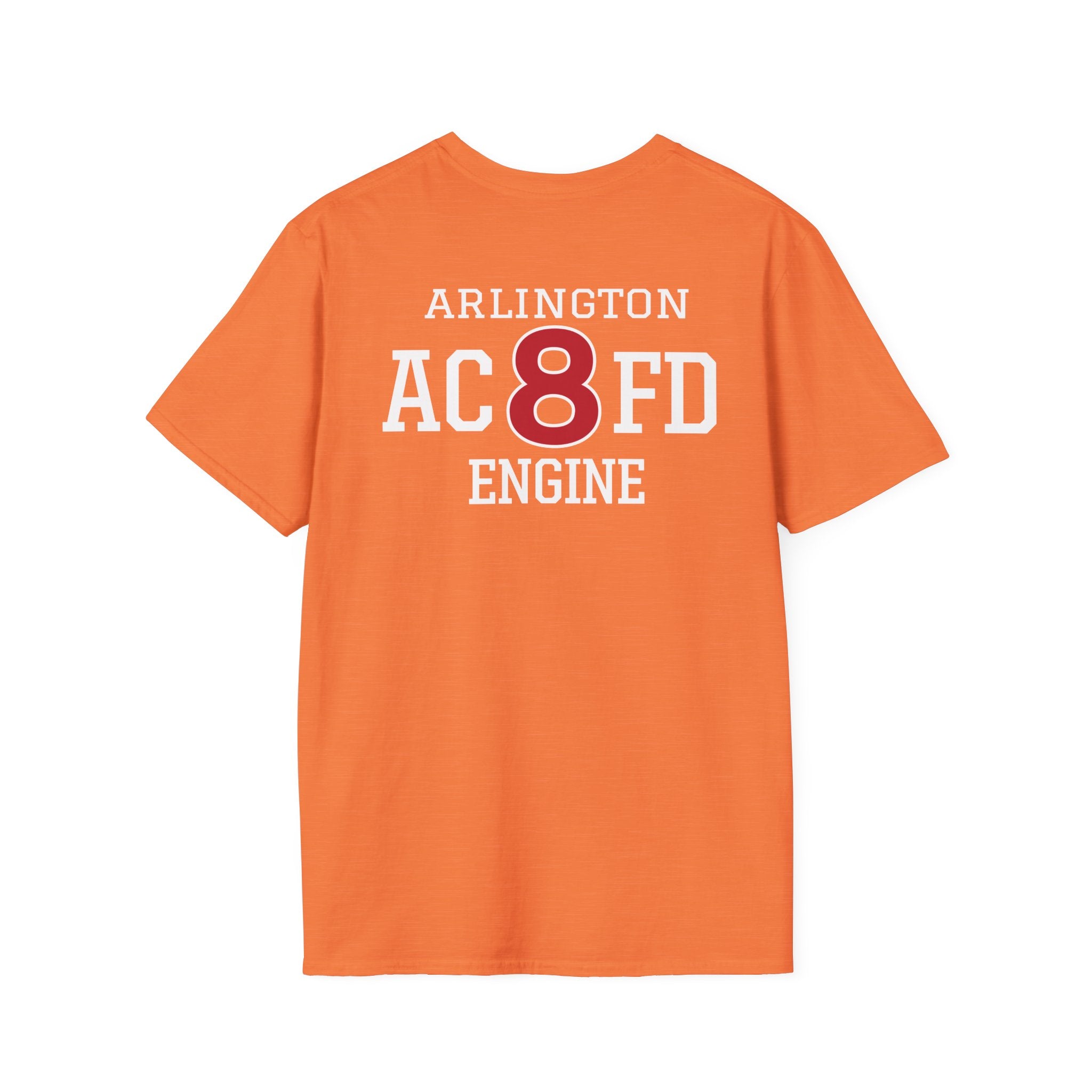 Engine 8 Arlington - Gildan Soft Cotton Softstyle T-Shirt