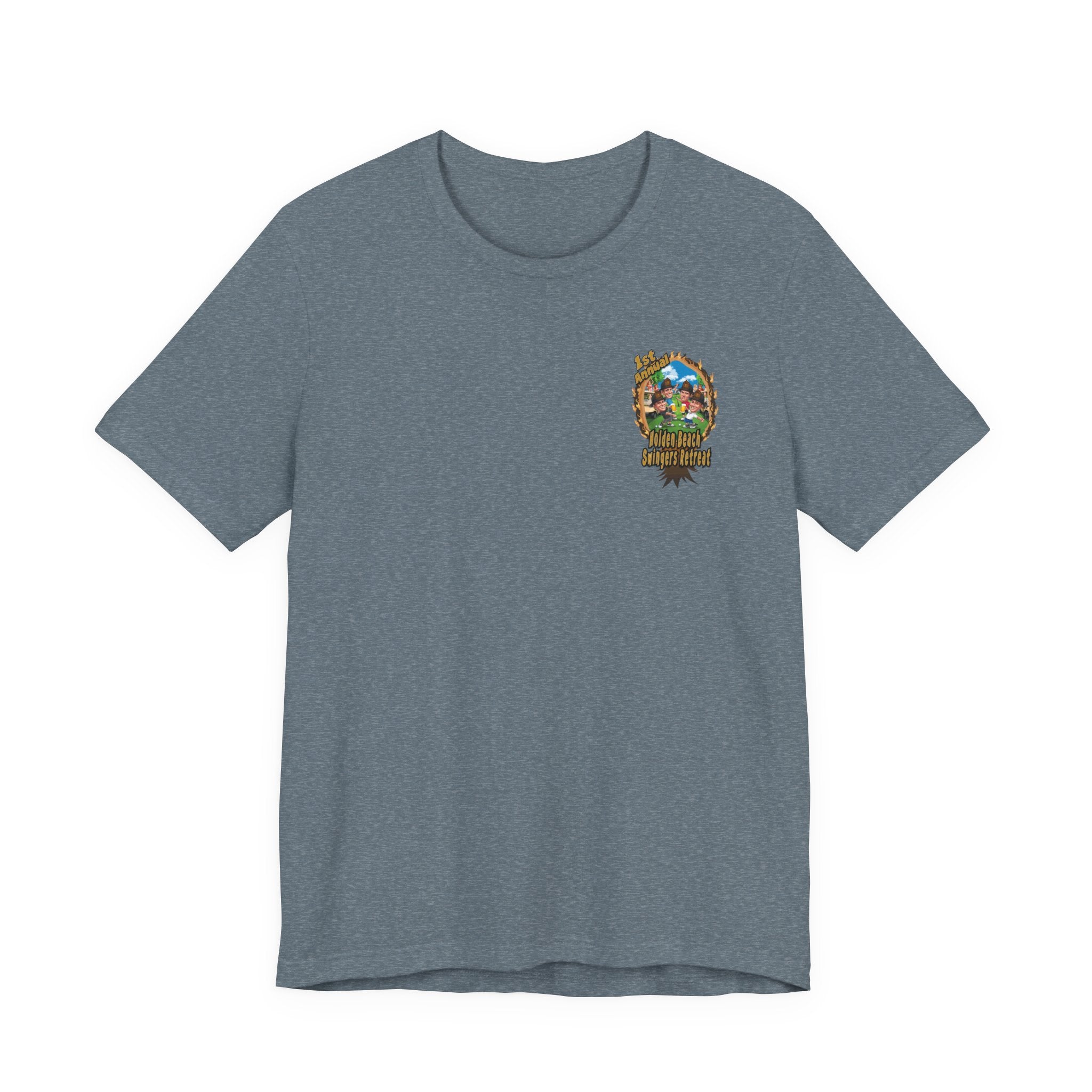 Holden Beach Swingers Retreat- Bella+Canvas Soft Unisex Tee
