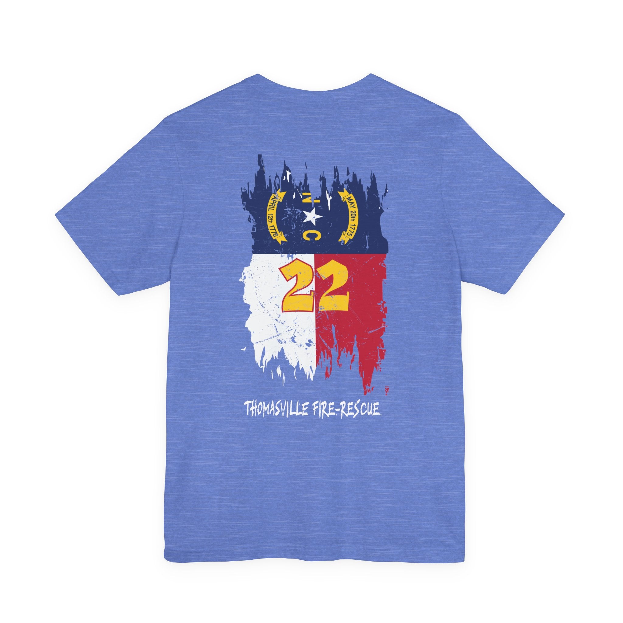 Thomasville Fire NC Ladder 22 (version 1) - Bella+Canvas Soft Unisex Tee